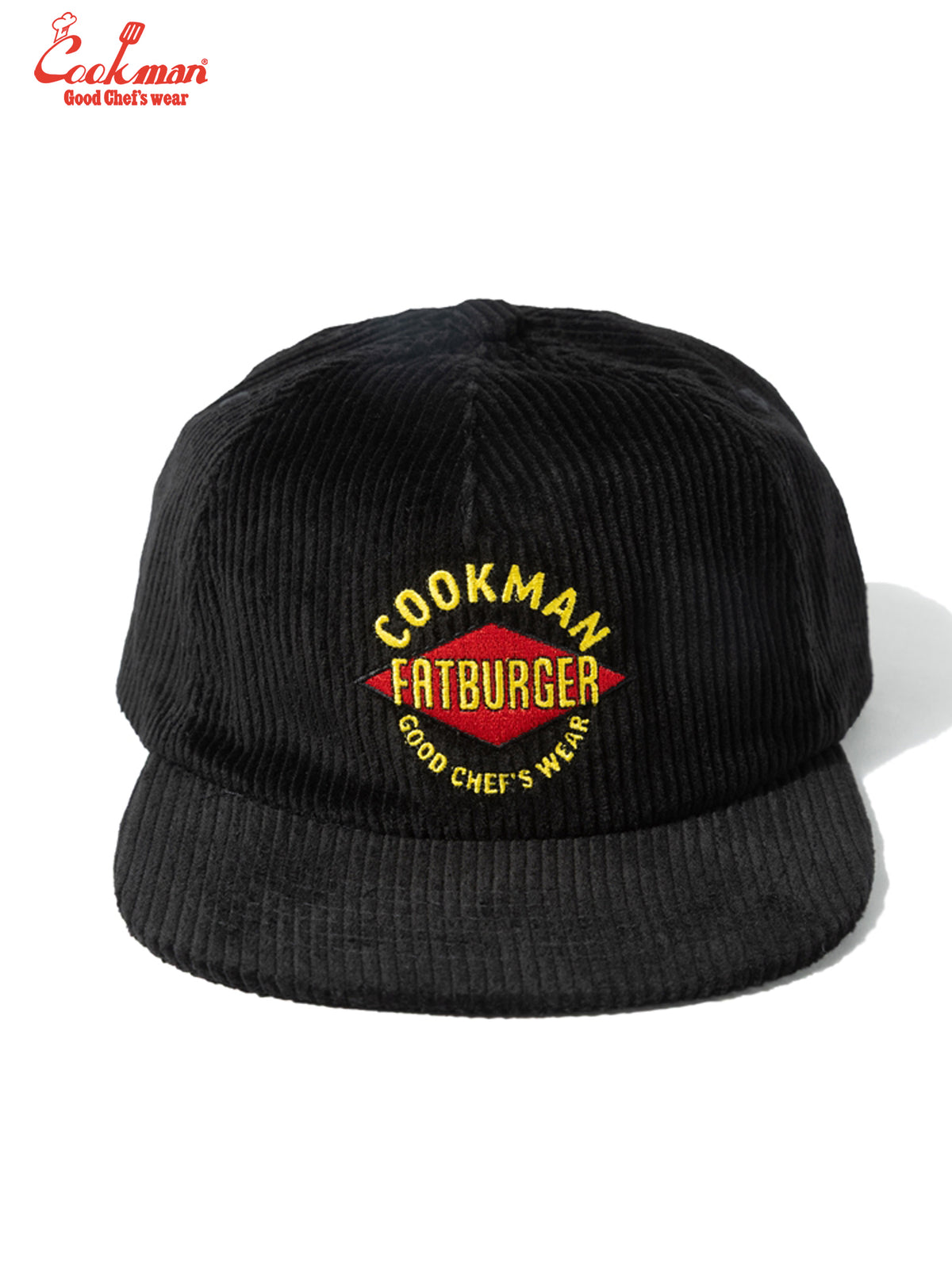 Corduroy Cap - FAT : Black