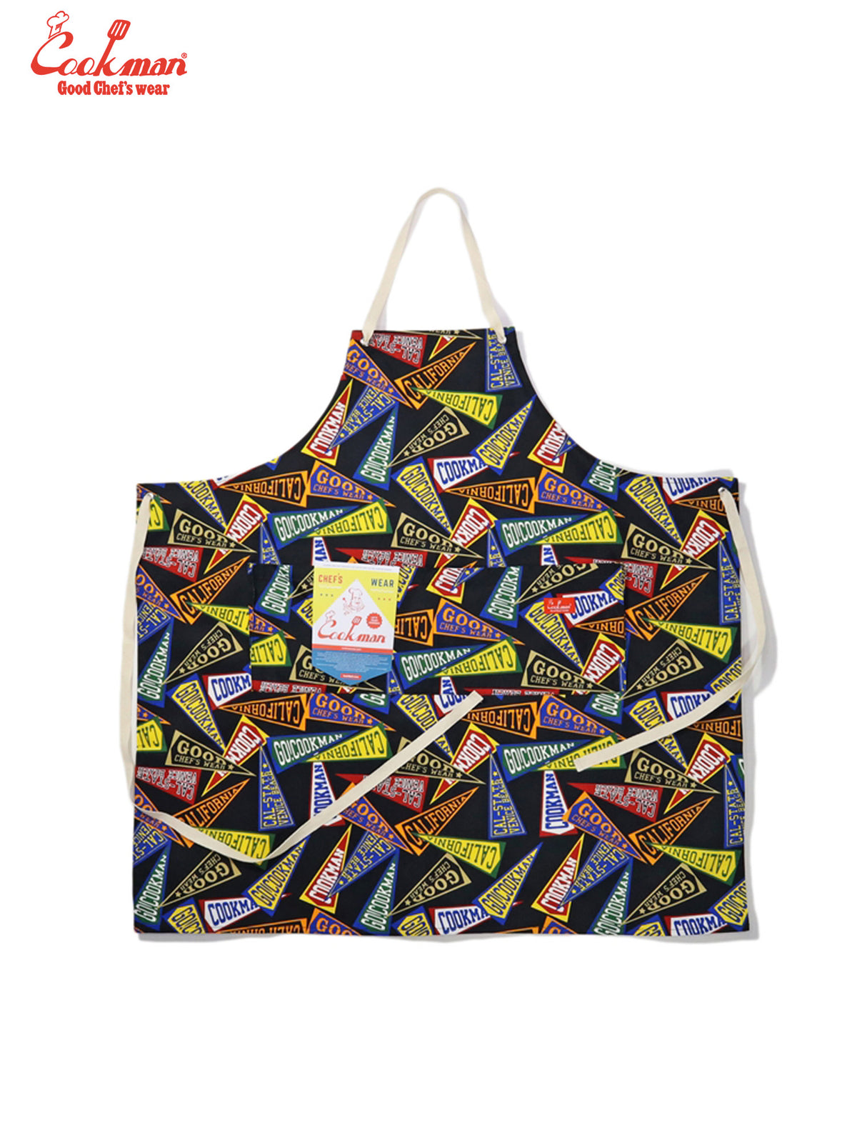 Wide Pocket Apron - Pennant