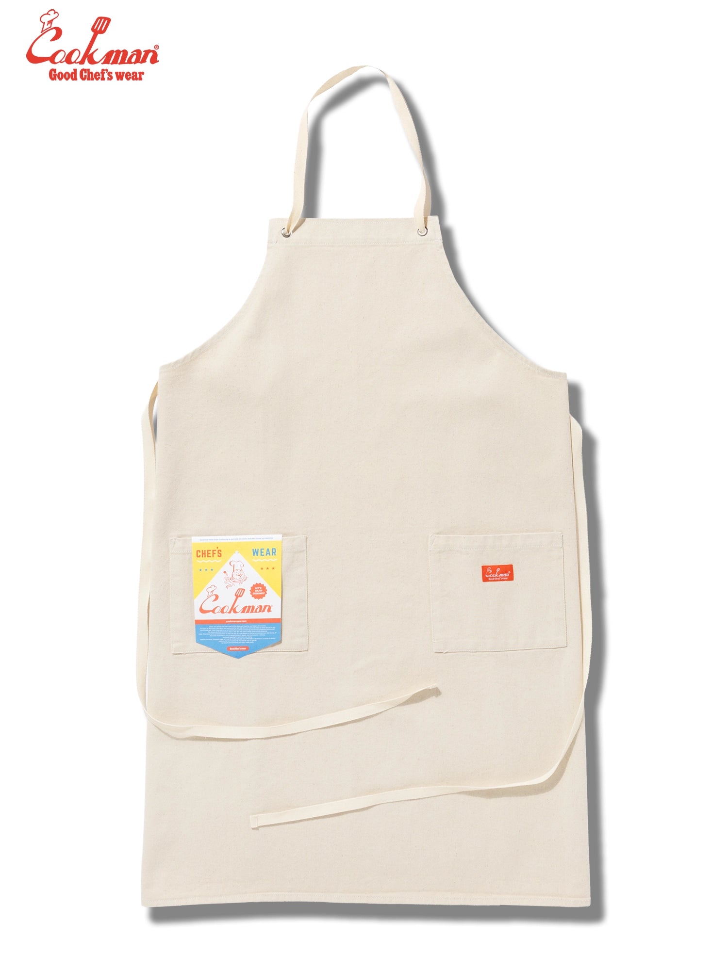 Long Apron - Denim : Natural