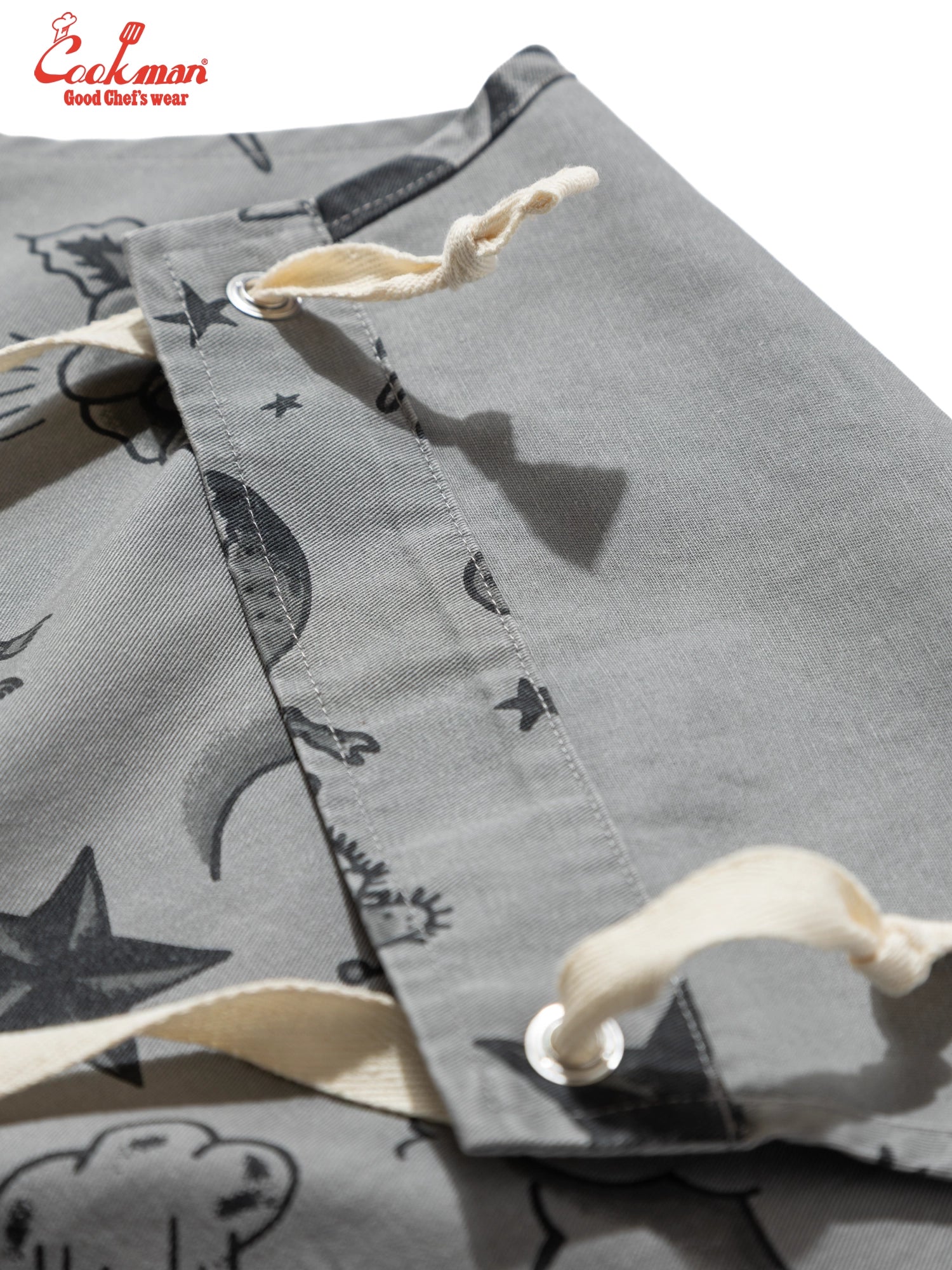 Long Apron - Old Tattoo : Gray