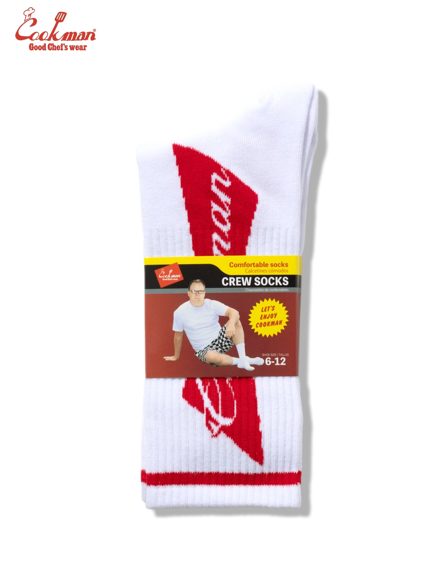 Rib Crew Socks - Beer Tie