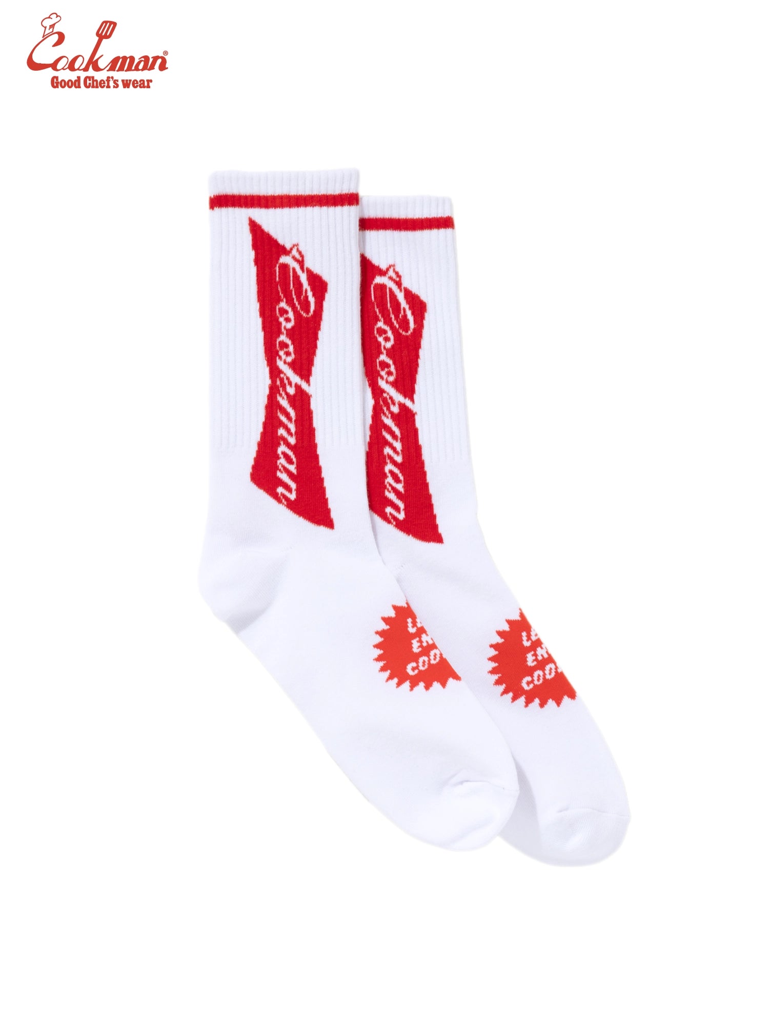 Rib Crew Socks - Beer Tie