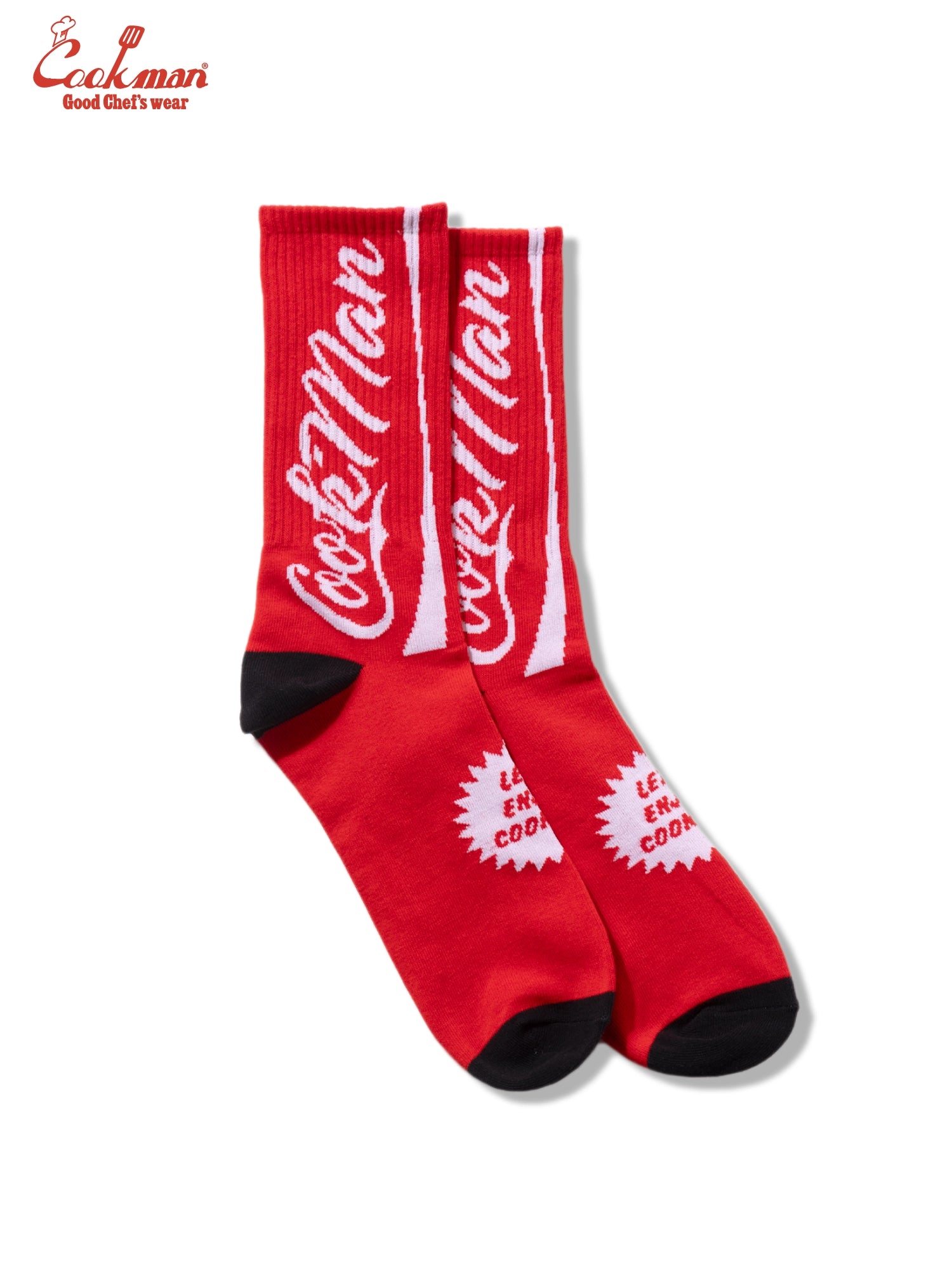 Rib Crew Socks - Soda