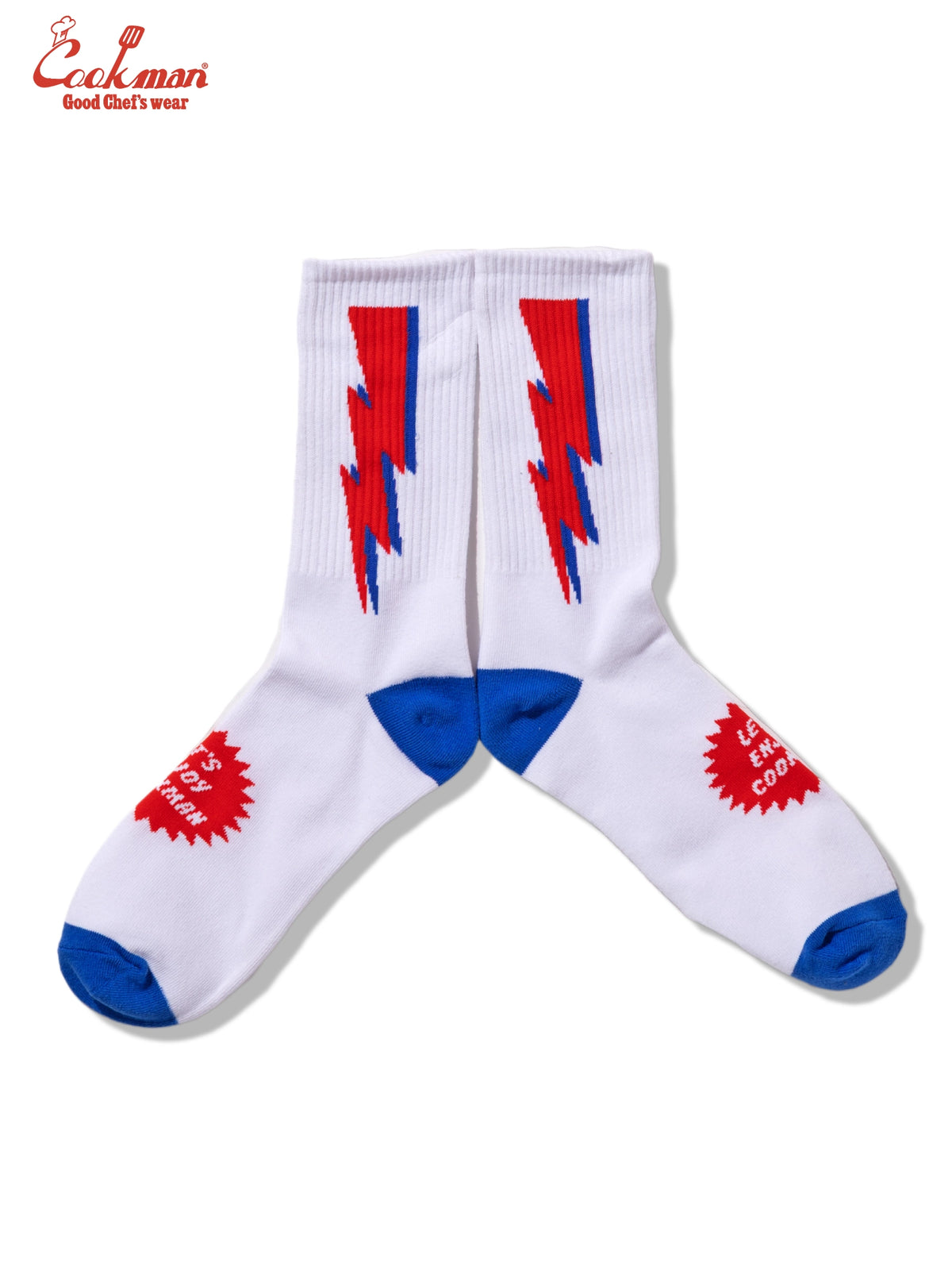 Rib Crew Socks - Lightning White
