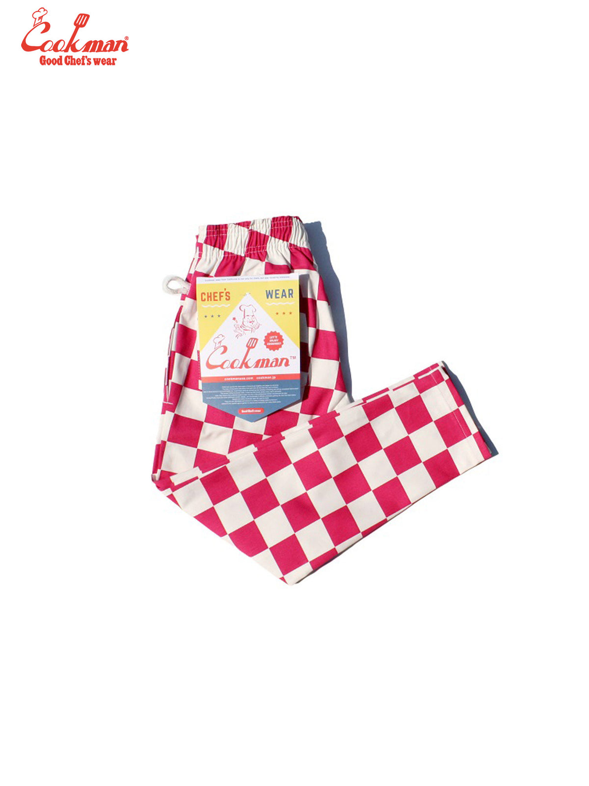 Chef Pants Kids - Checker : Pink
