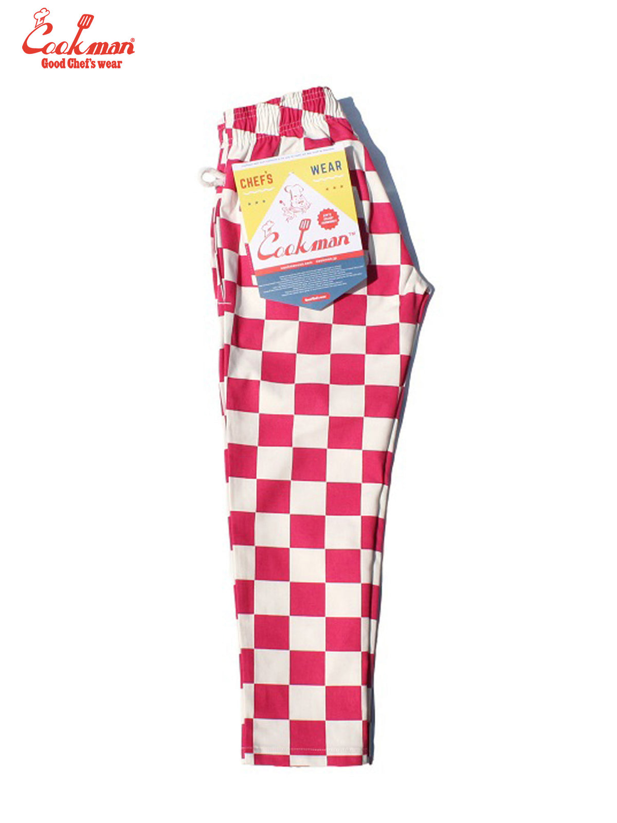 Chef Pants Kids - Checker : Pink