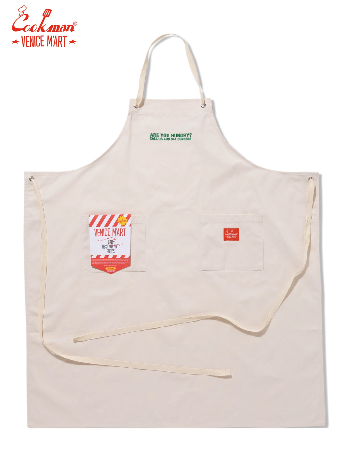 Long Apron - VENICE M'Art : Cream