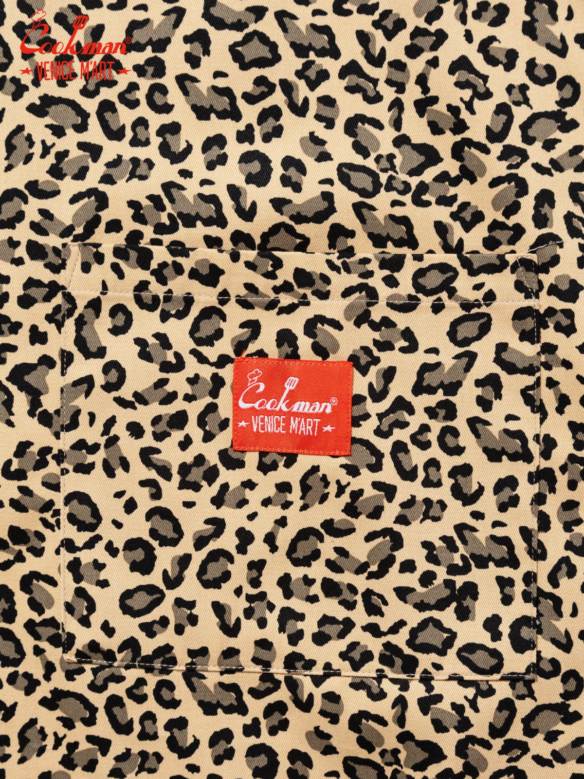 Long Apron - VENICE M'Art : Leopard Beige