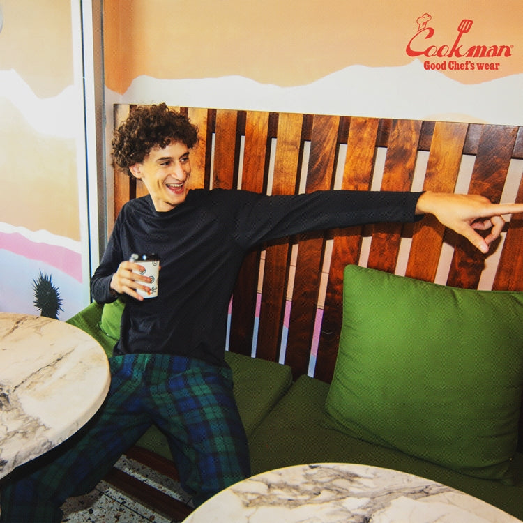 Cookman Chef Pants - Woven Black Watch Plaid