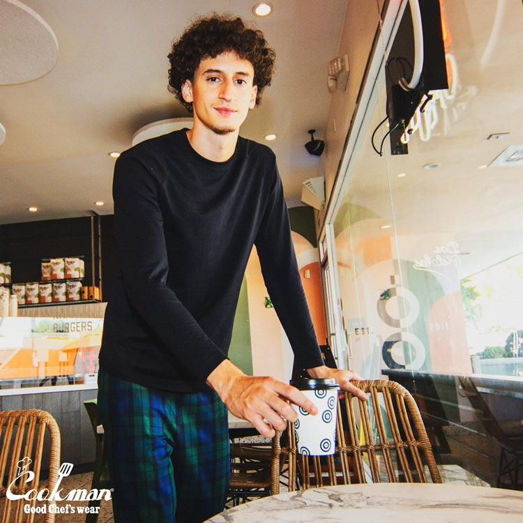 Cookman Chef Pants - Woven Black Watch Plaid