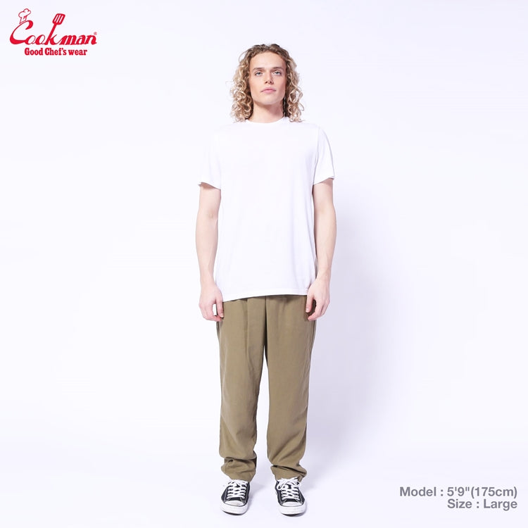 Chef Pants - Linen : Olive