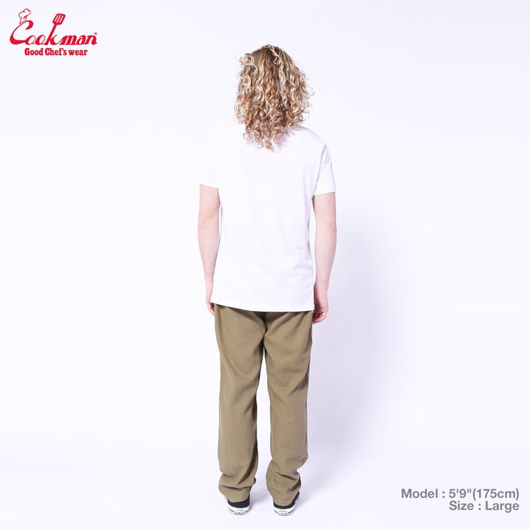 Chef Pants - Linen : Olive