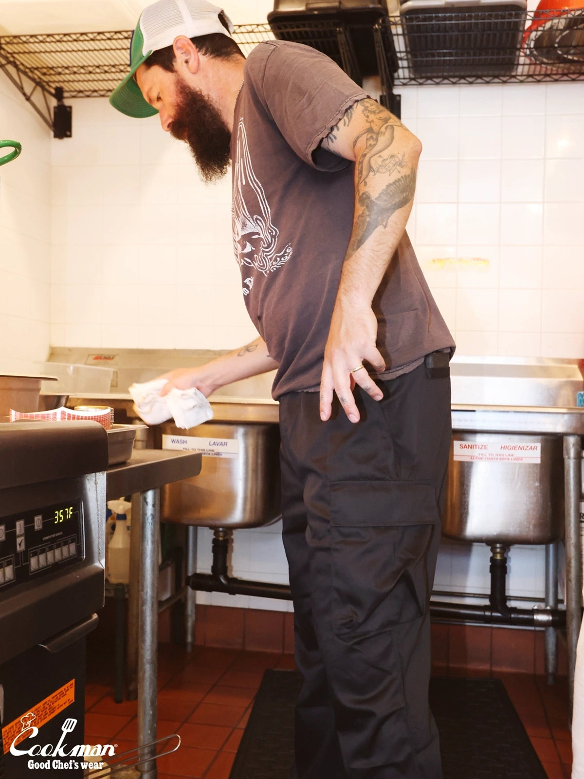 Tactical Cargo Pants - Black
