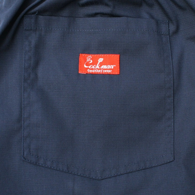 Cookman Chef Short Pants Front Pocket - Ripstop : Navy