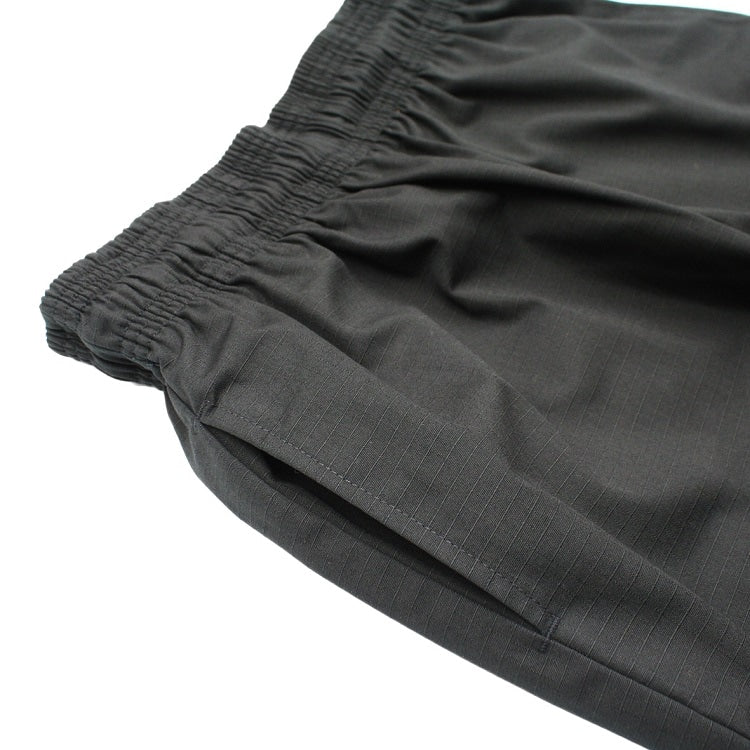 Cookman Chef Short Pants Front Pocket - Ripstop : Black
