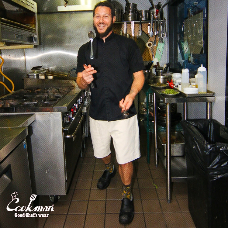 Cookman Chef Short Pants - Denim : Natural