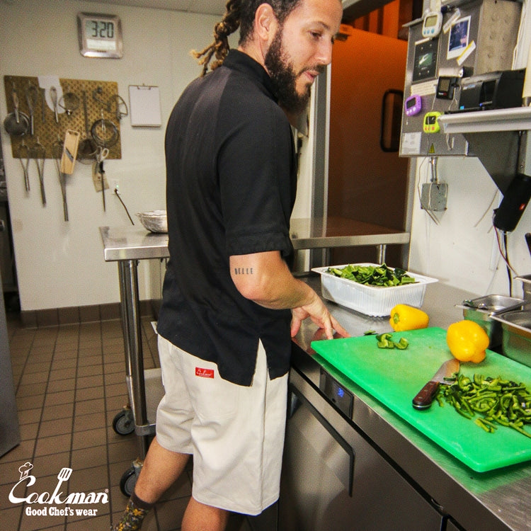 Cookman Chef Short Pants - Denim : Natural