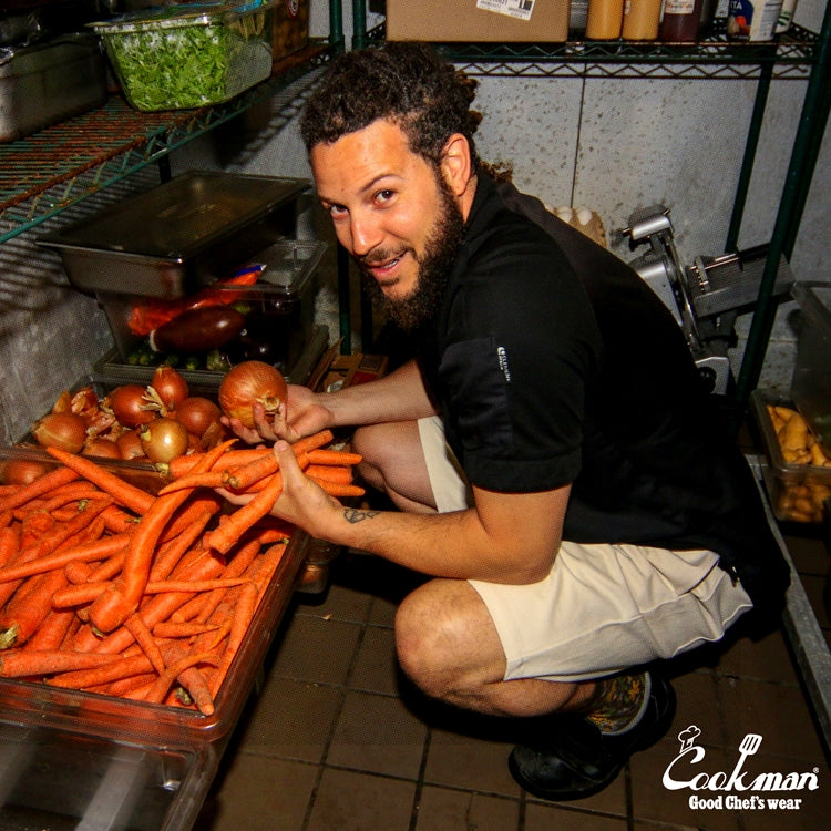 Cookman Chef Short Pants - Denim : Natural