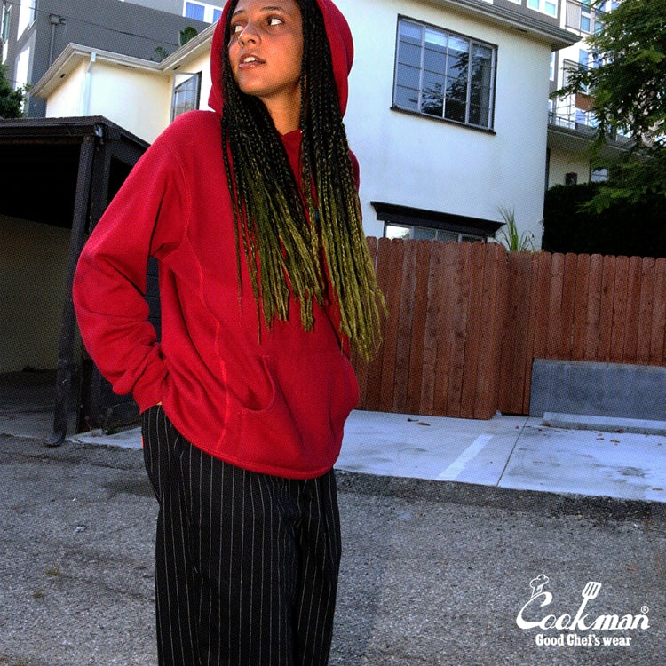Cookman Chef Pants - Pin Stripe : Black
