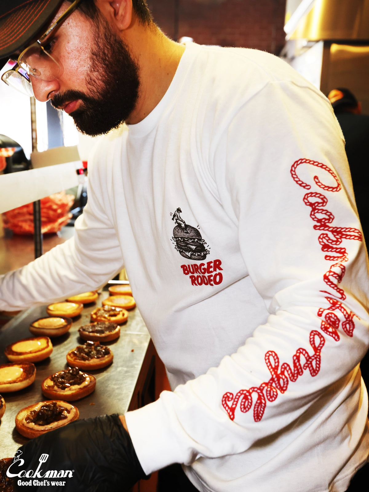 Long Sleeve Tees - Rodeo : White