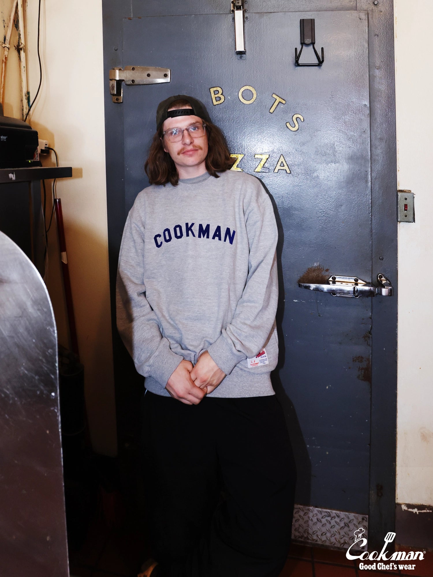 Sweat shirts - Arch Logo : Heather Gray