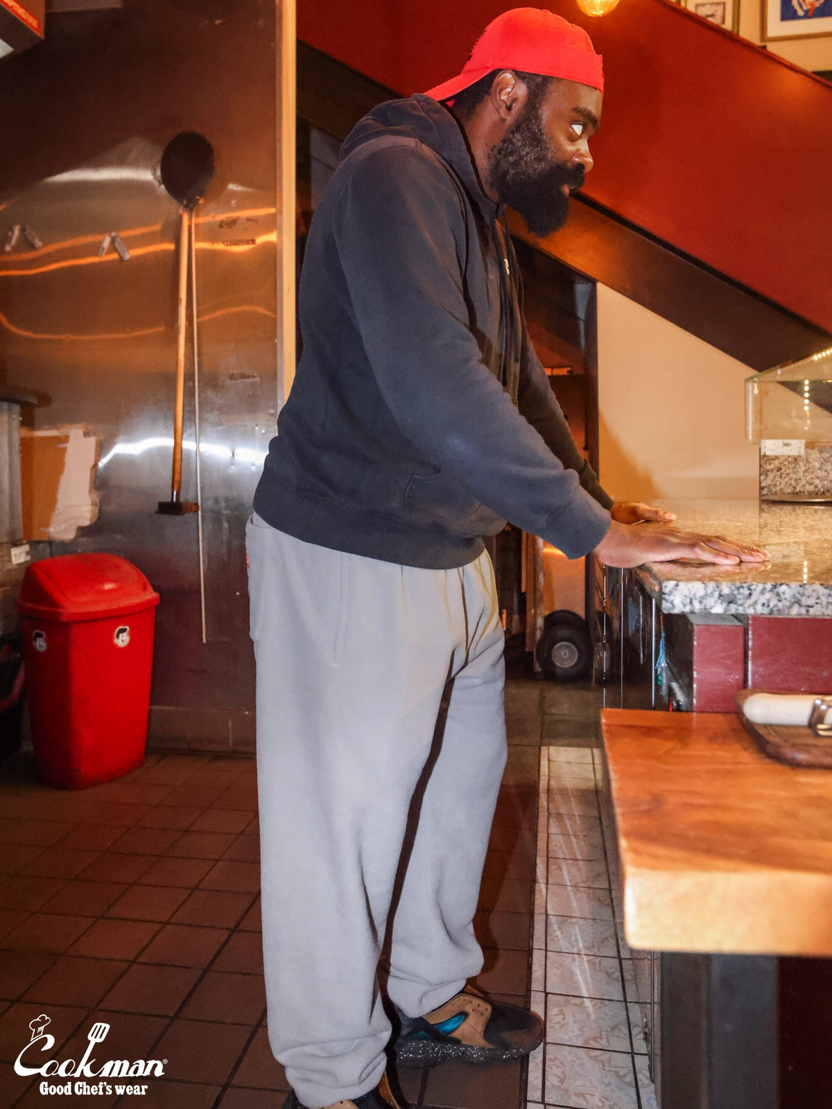 Chef Pants - Fleece : Light Gray
