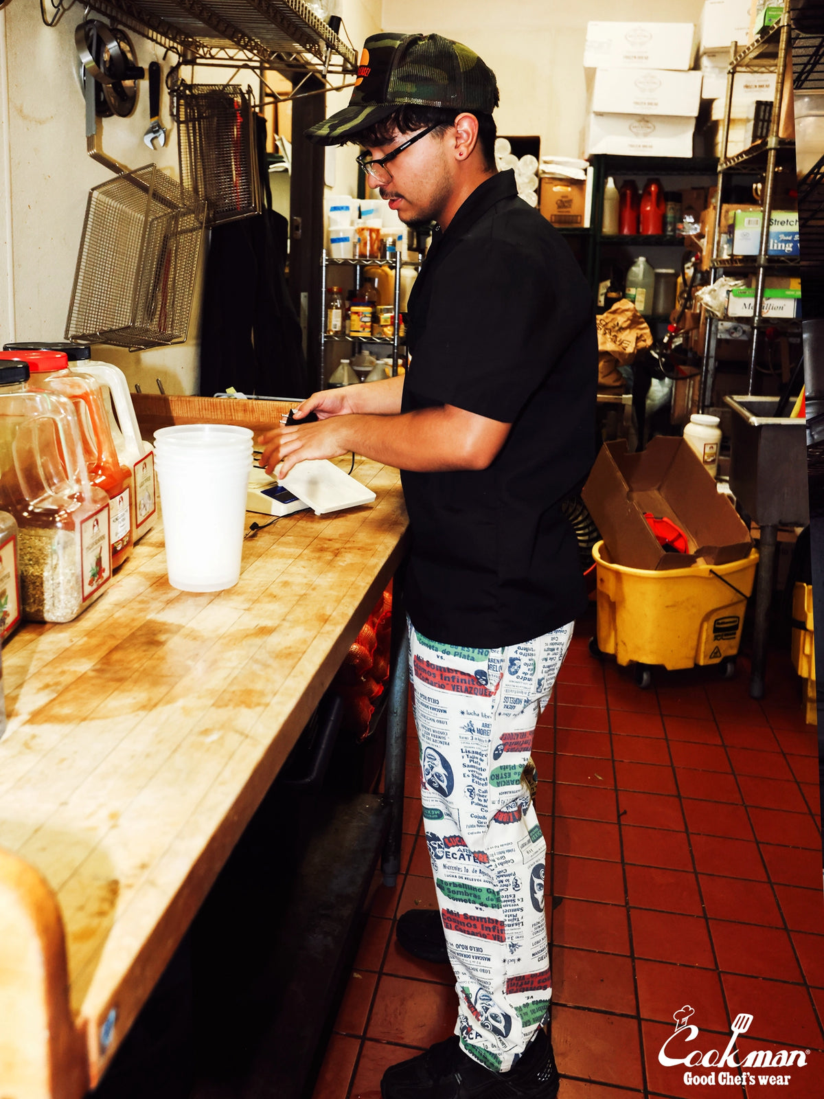 Chef Pants - Lucha Libre
