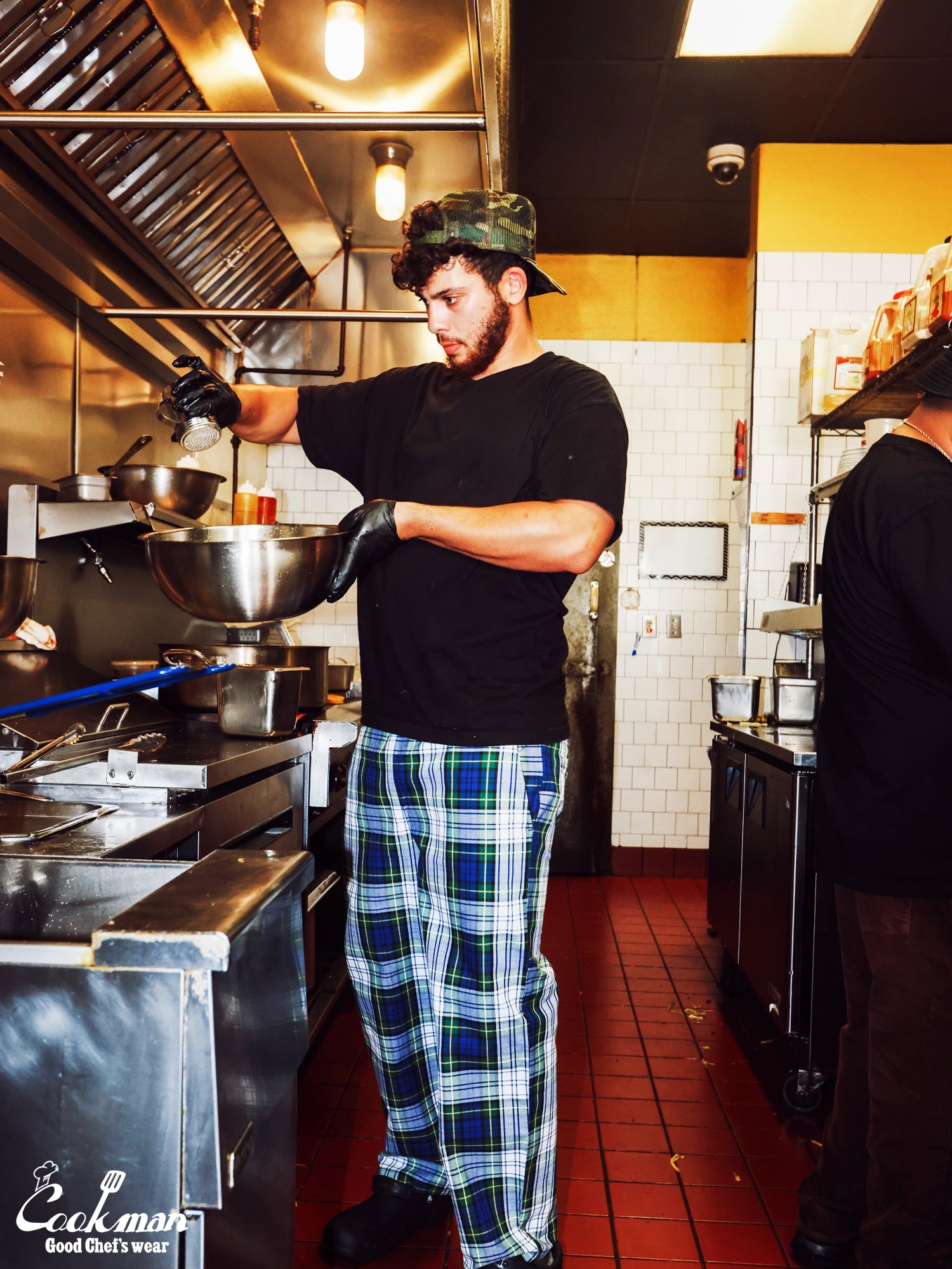 Chef Pants High-Wide - Dress Gordon Check