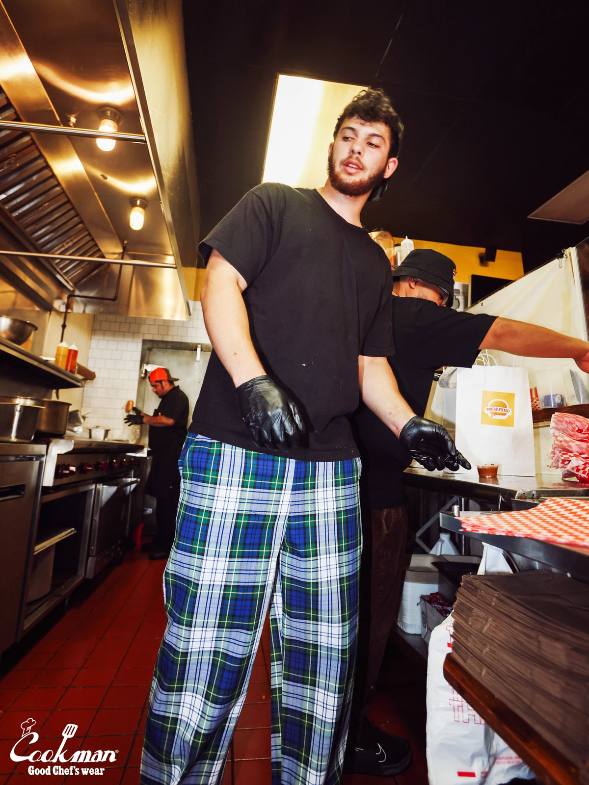 Chef Pants High-Wide - Dress Gordon Check