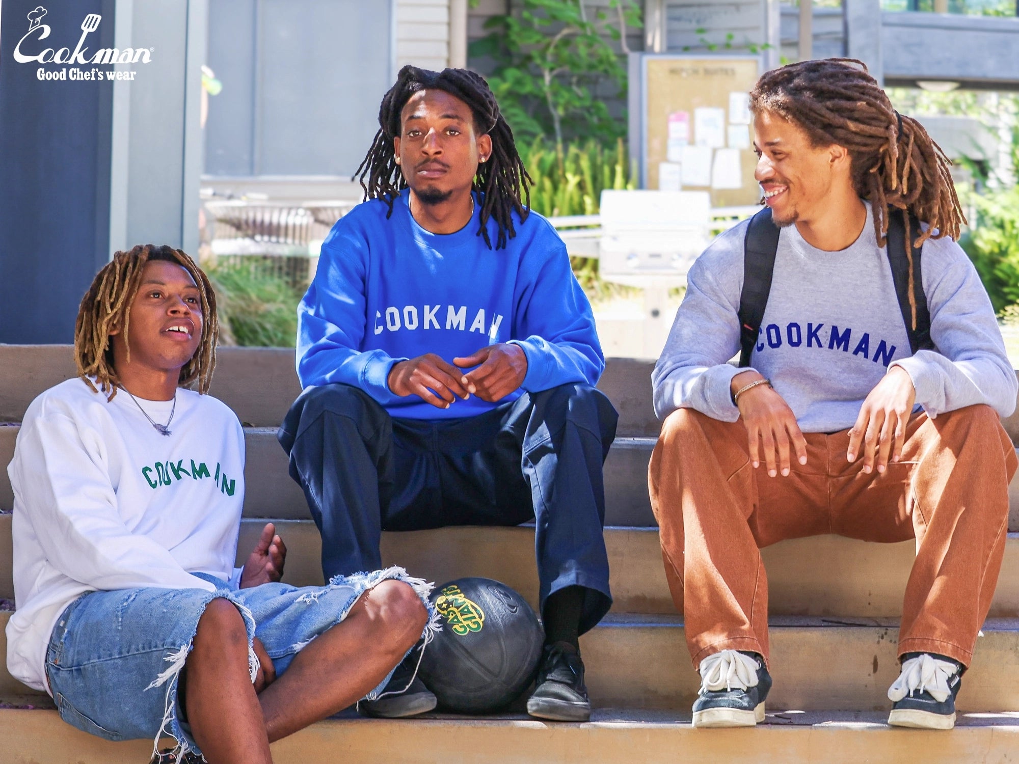 Sweat shirts - Arch Logo : Blue
