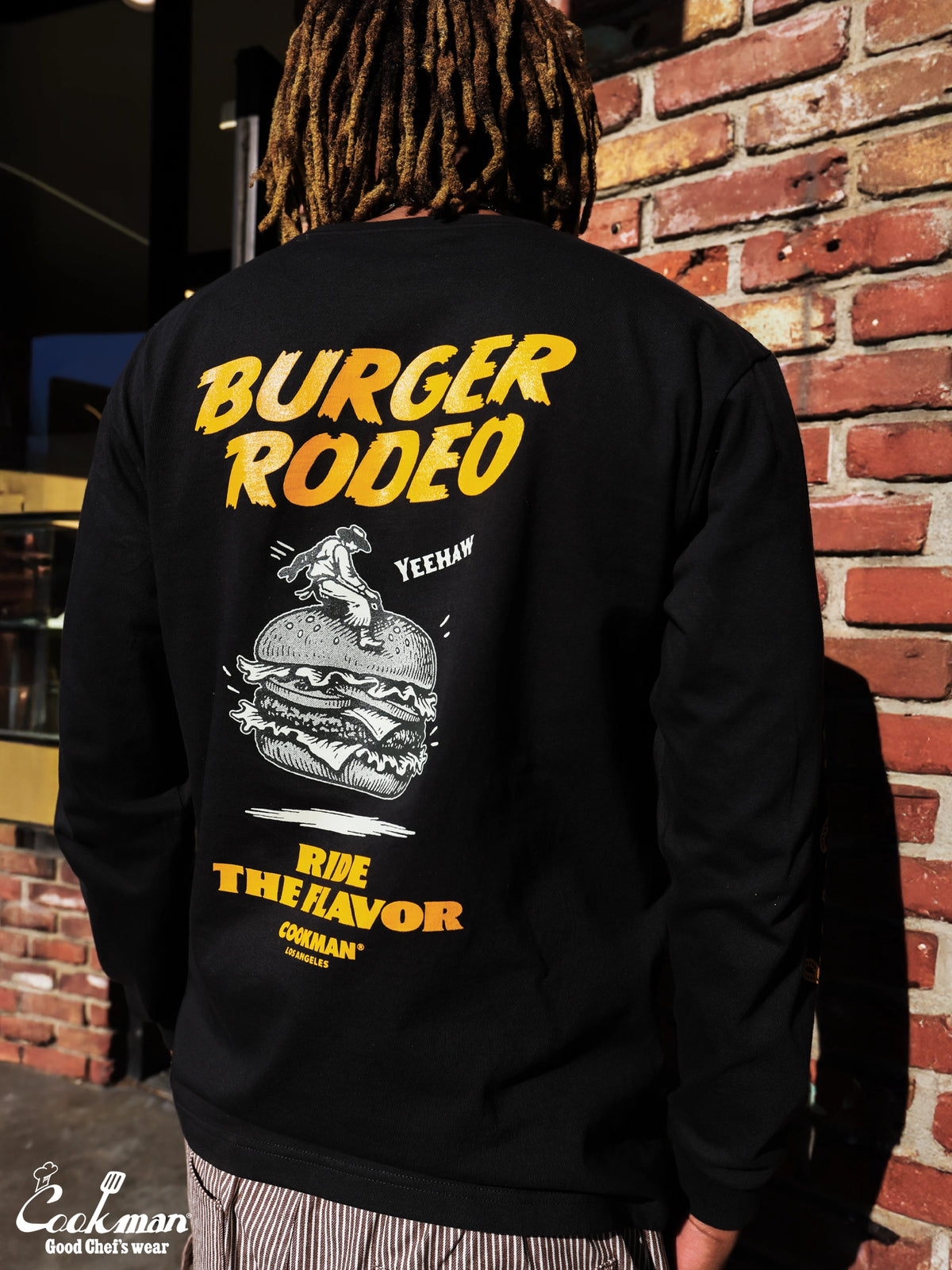 Long Sleeve Tees - Rodeo : Charcoal