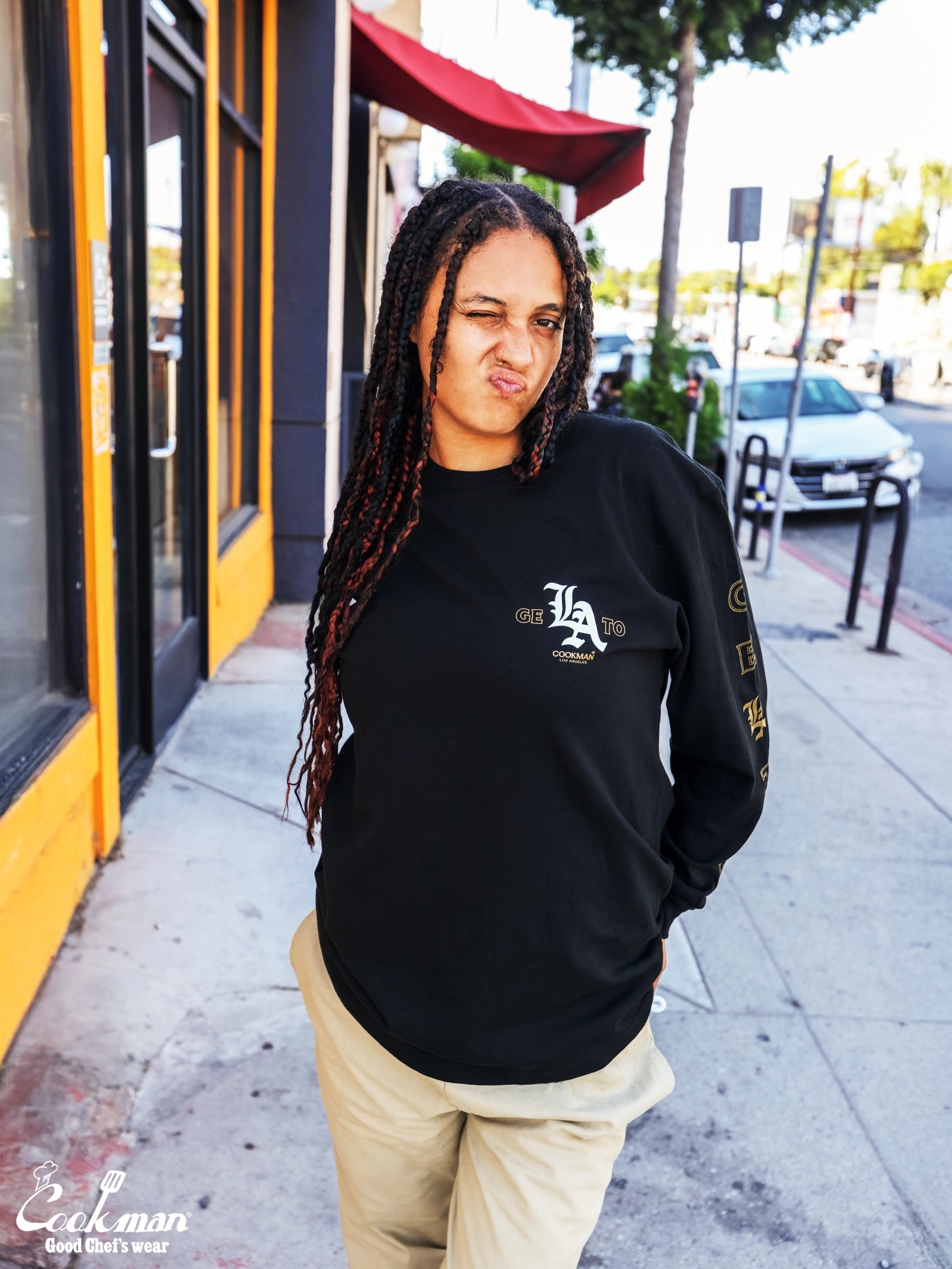 Long Sleeve Tees - Gelato : Black