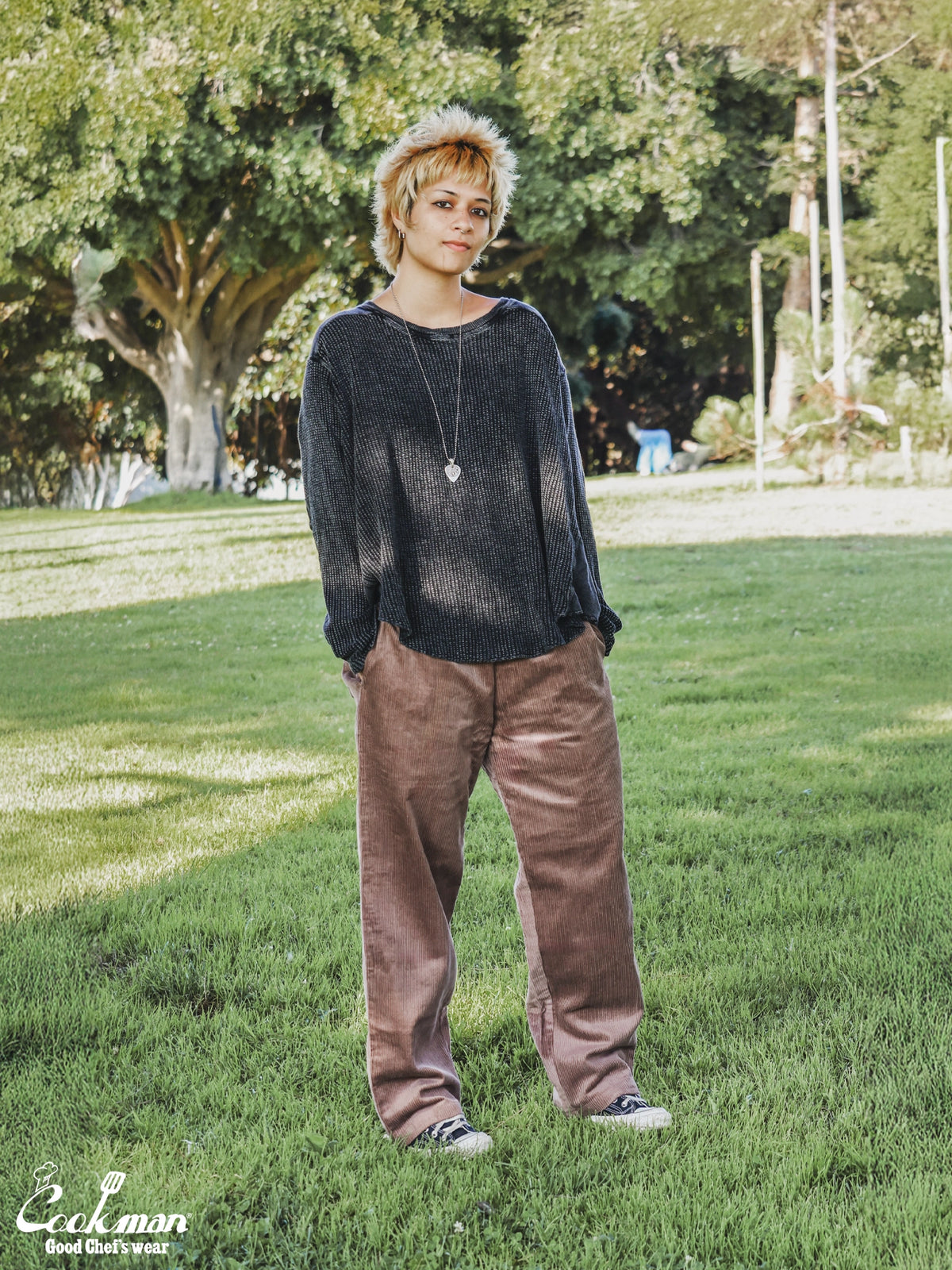 Chef Pants Semiwide - Corduroy : Cocoa