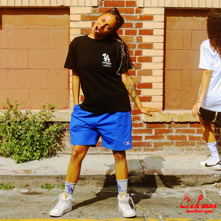 Cookman Rib Crew Socks - Chef Hat LA : Gray