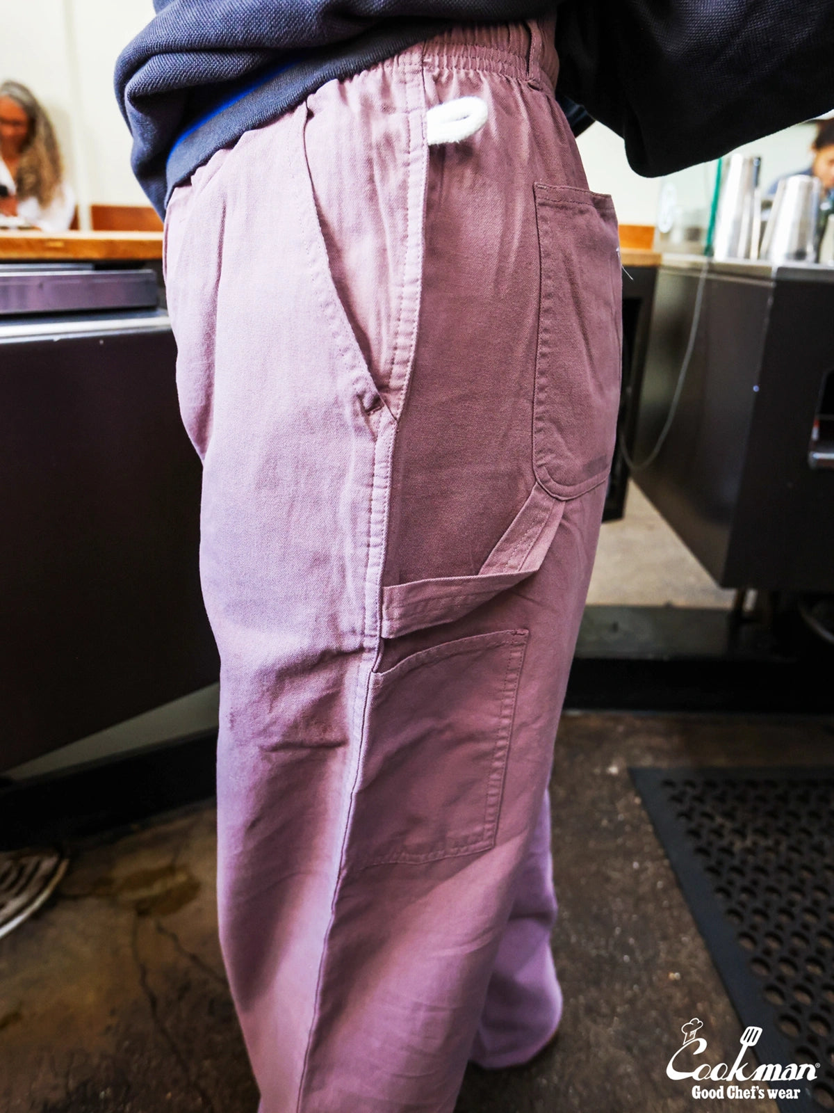 Carpenter's Pants : Canvas - Grayish Pink