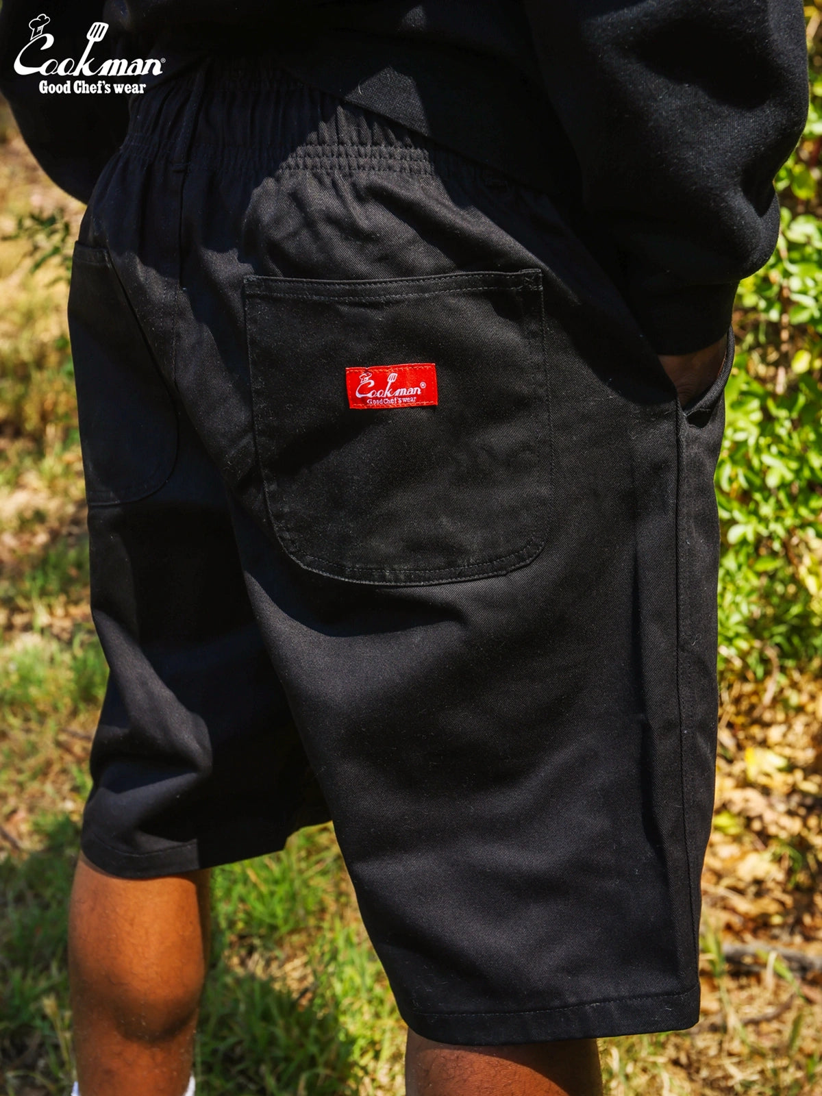 Carpenter's Pants Short : Heavy twill - Black