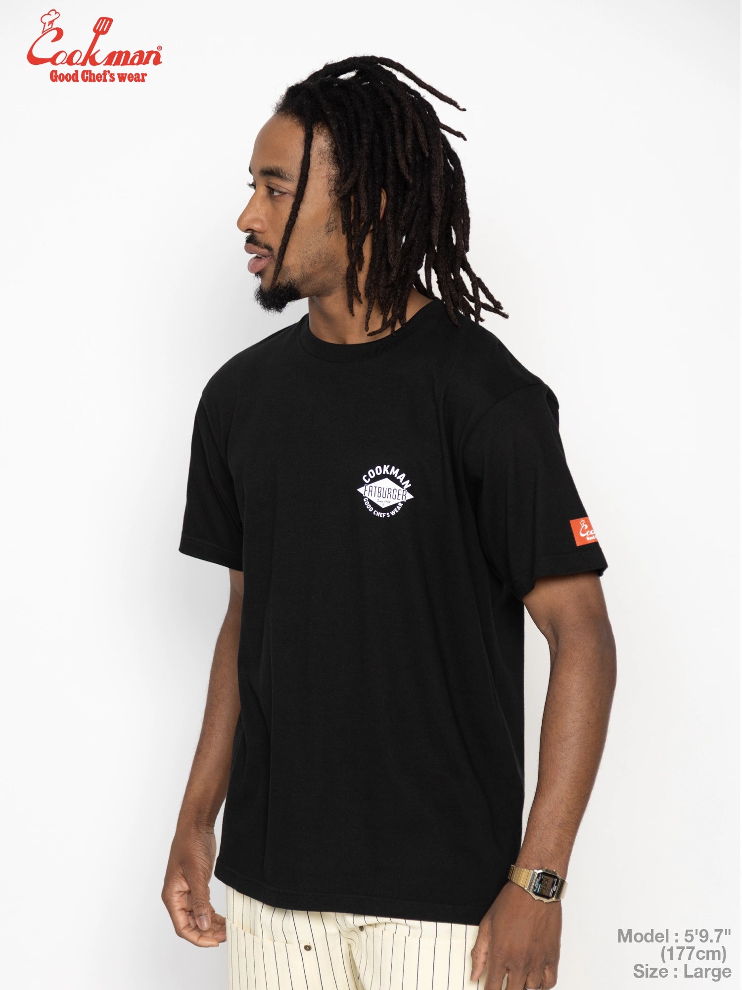 Tees - FATBURGER First Location : Black