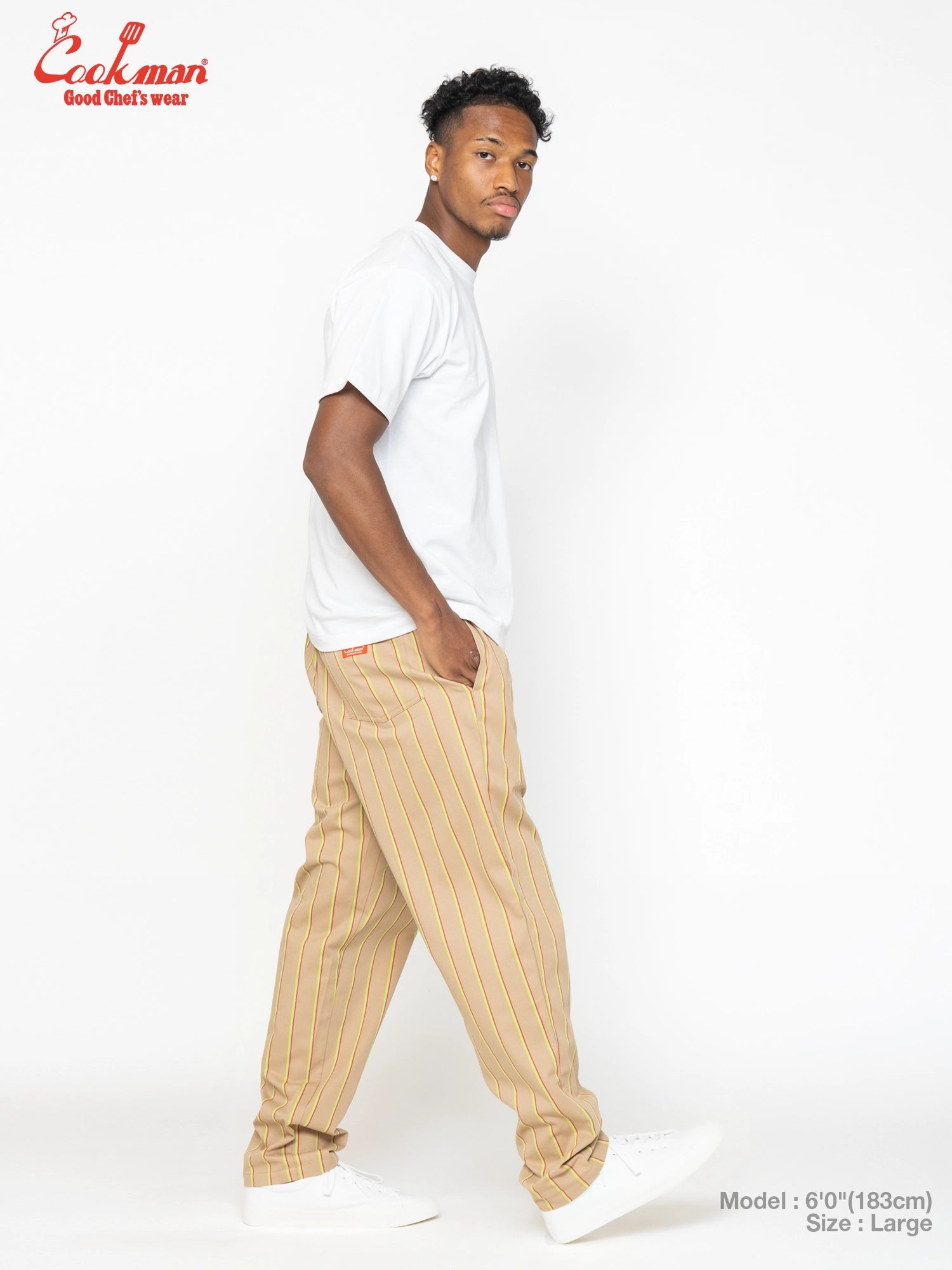 Chef Pants - BjornQorn : Carton Stripe Chef Pants - BjornQorn : Carton Stripe
