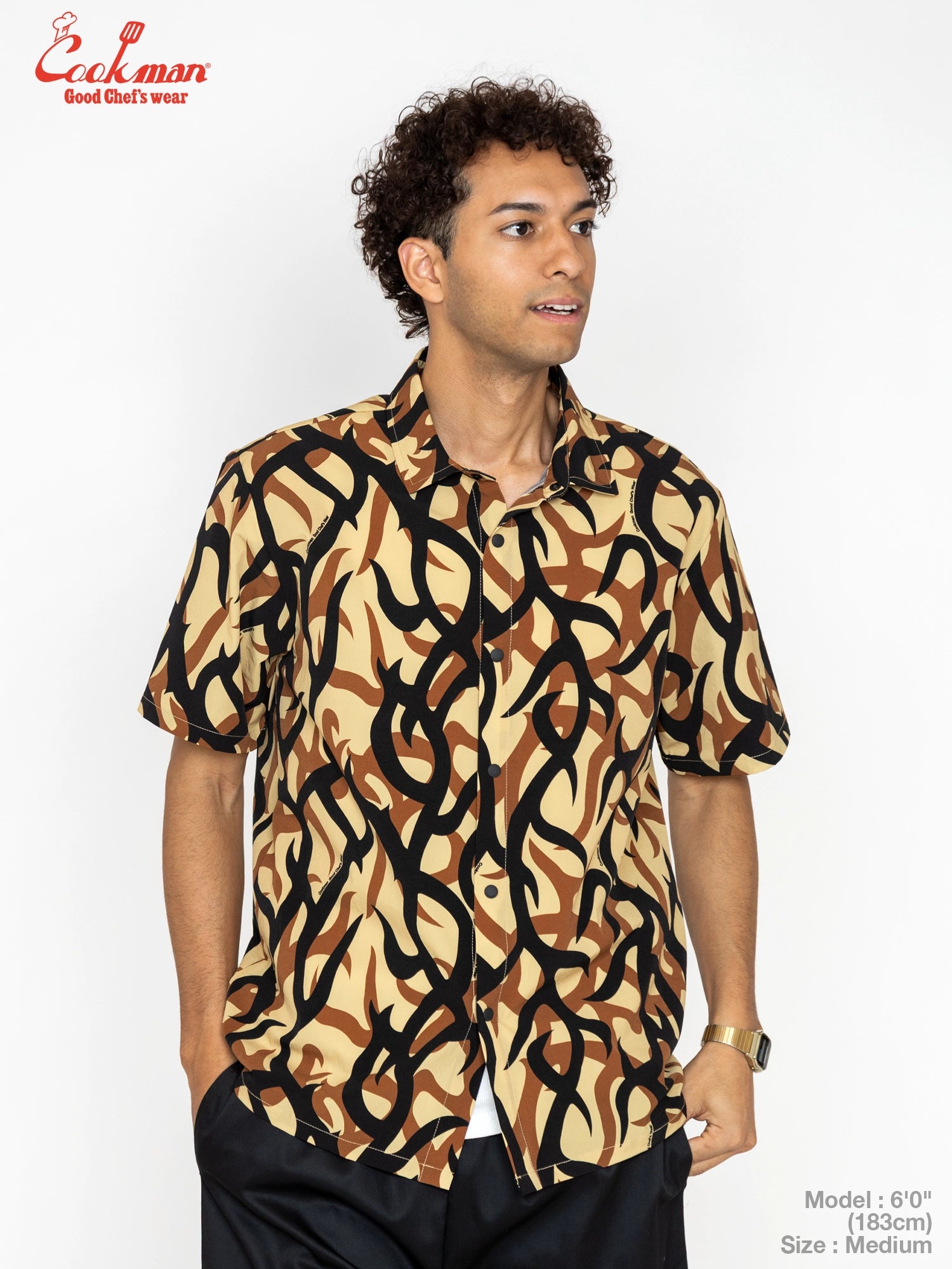 Work Shirts Short Sleeve Light - Tribal Camo : Beige