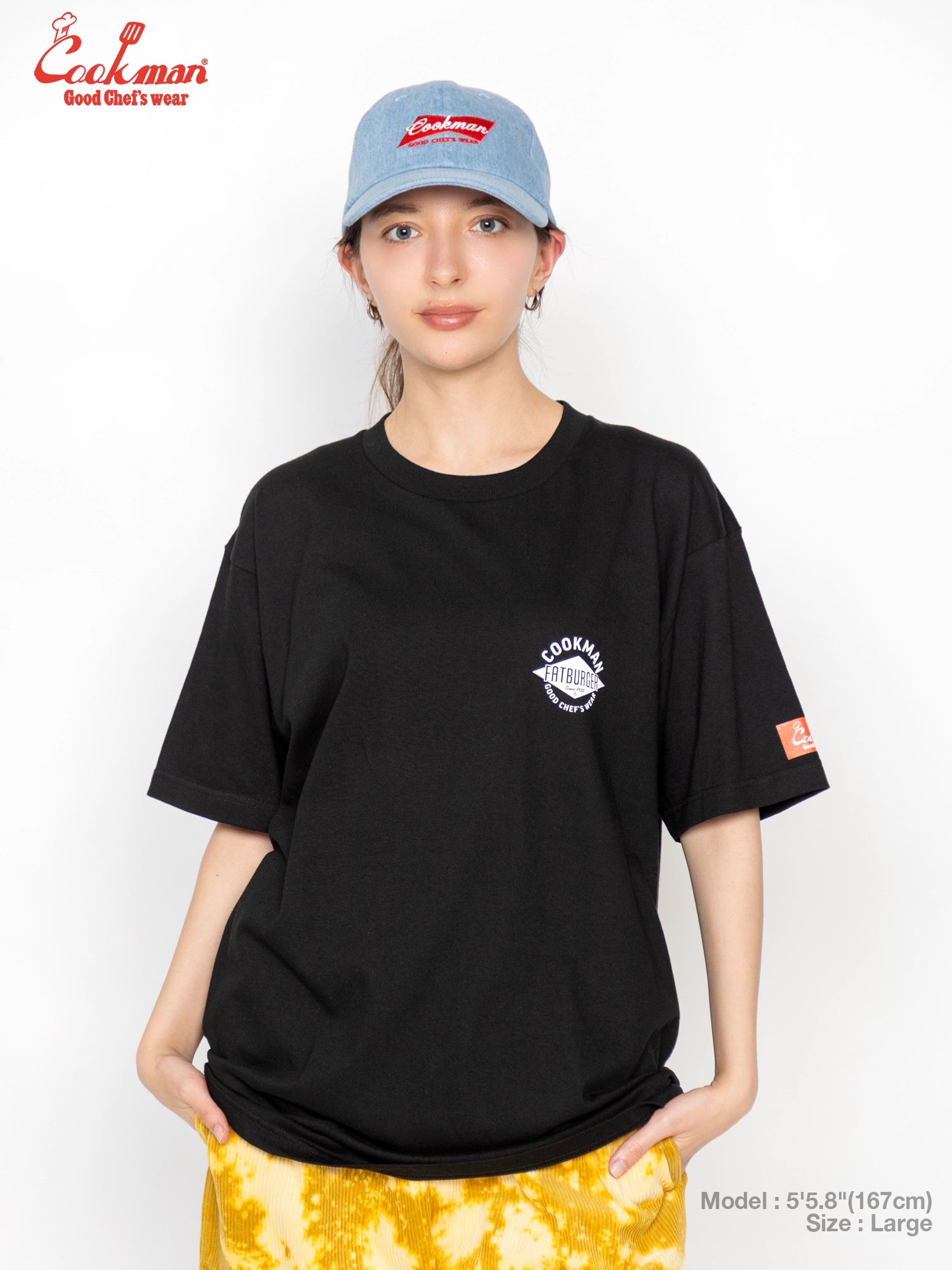 Tees - FATBURGER First Location : Black