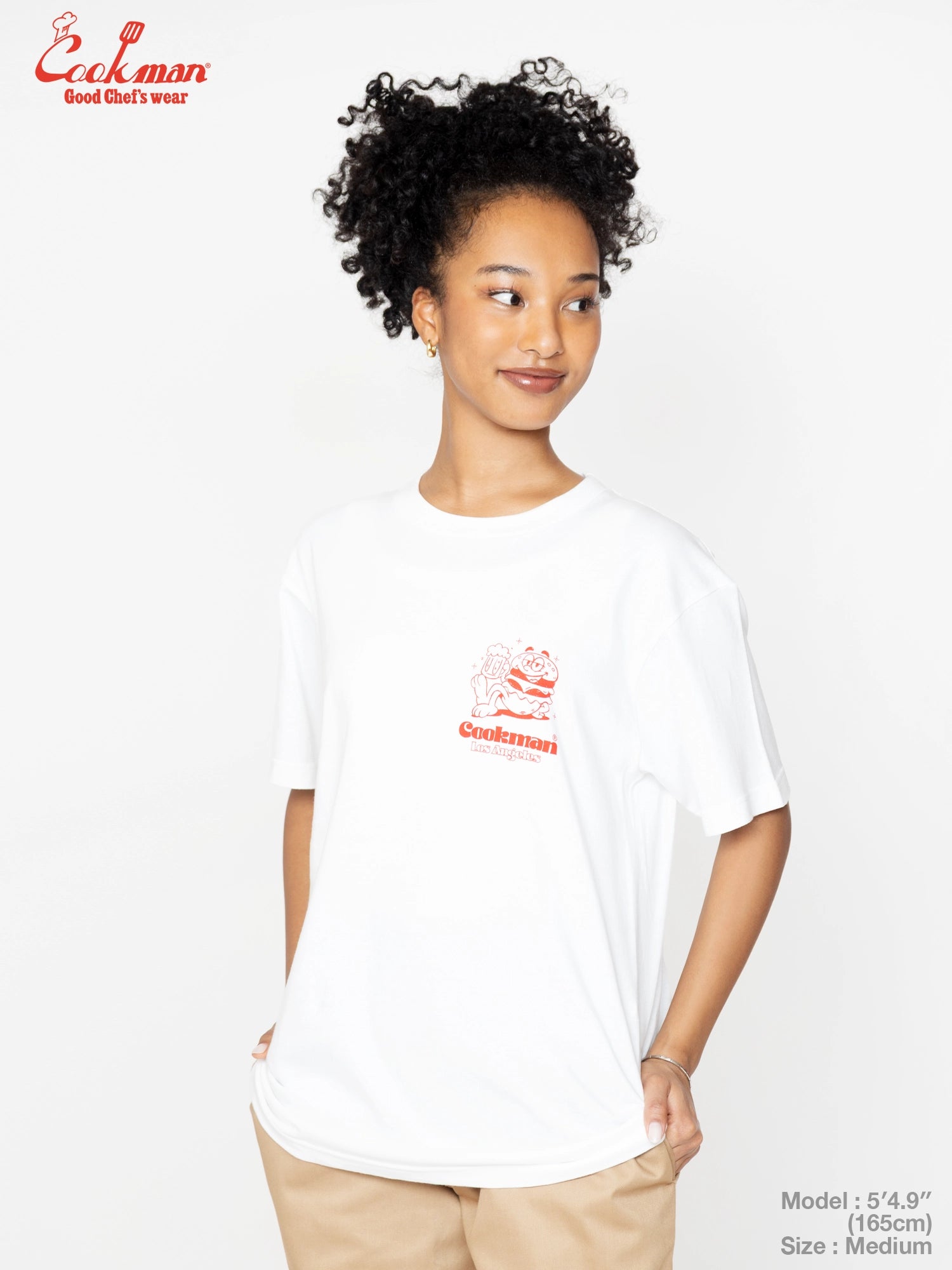Tees - Cheers Burger : White