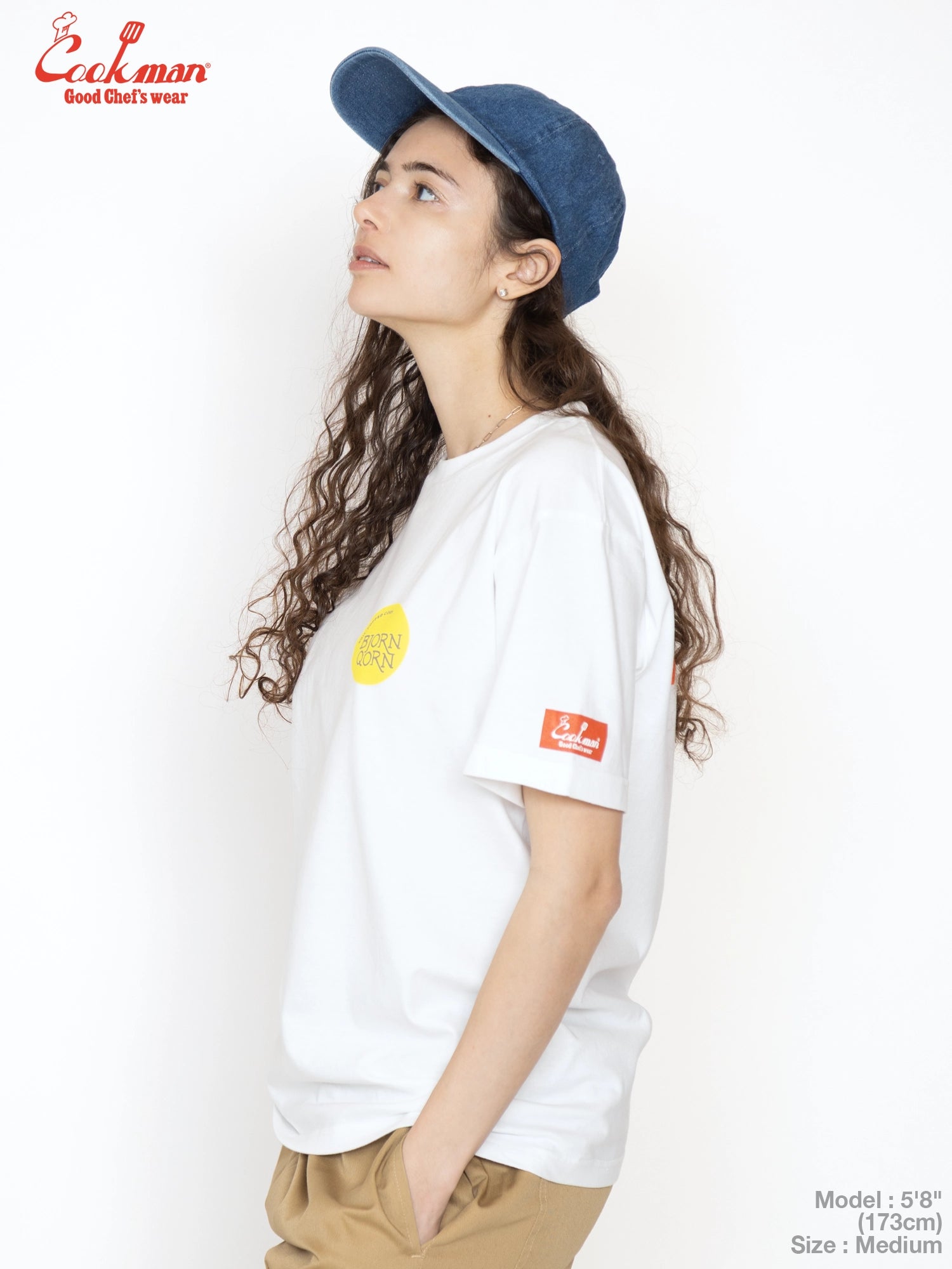 Tees - BjornQorn Popped by The Sun : White