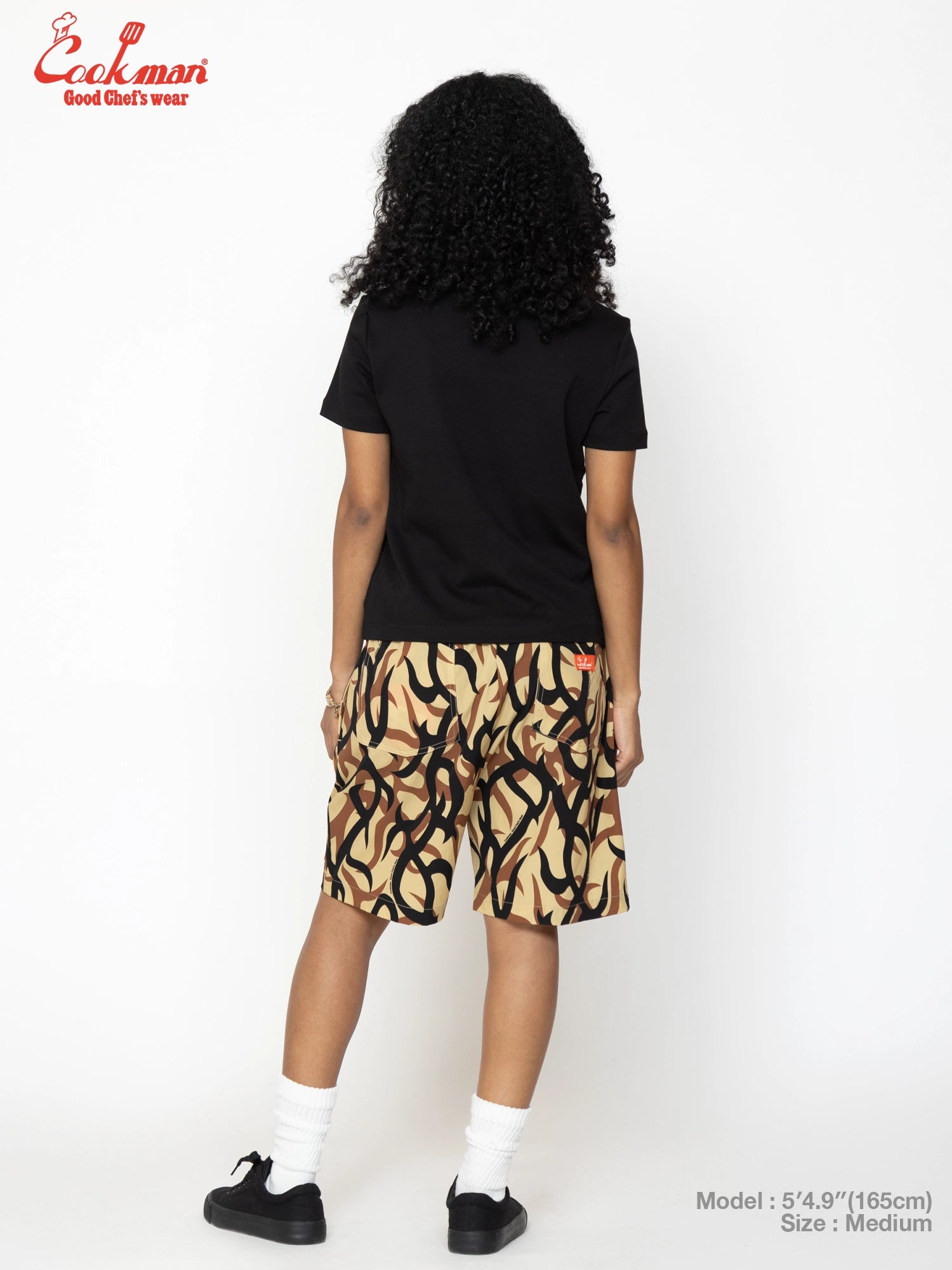 Chef Short Pants Light - Tribal Camo : Beige