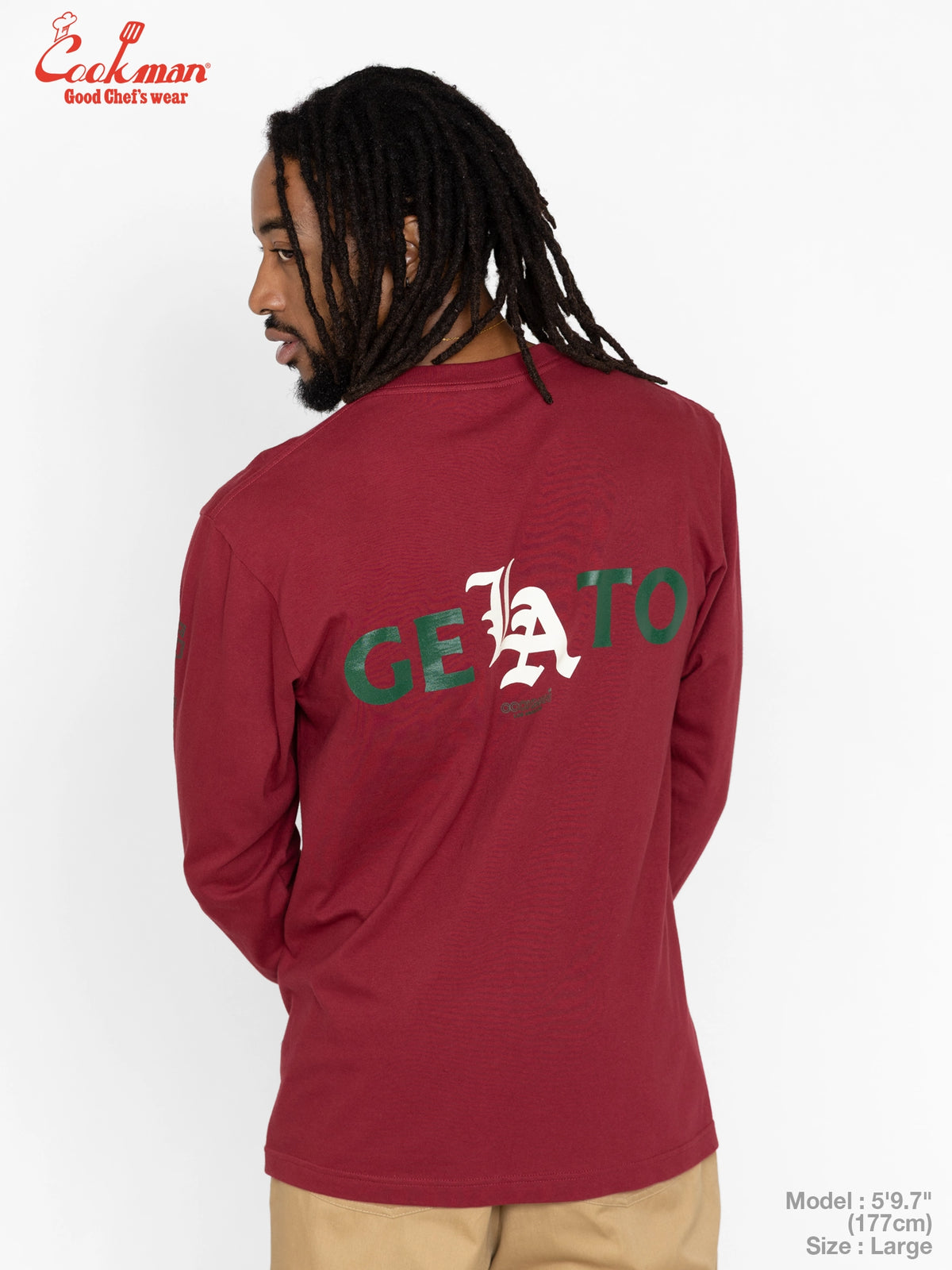 Long Sleeve Tees - Gelato : Wine
