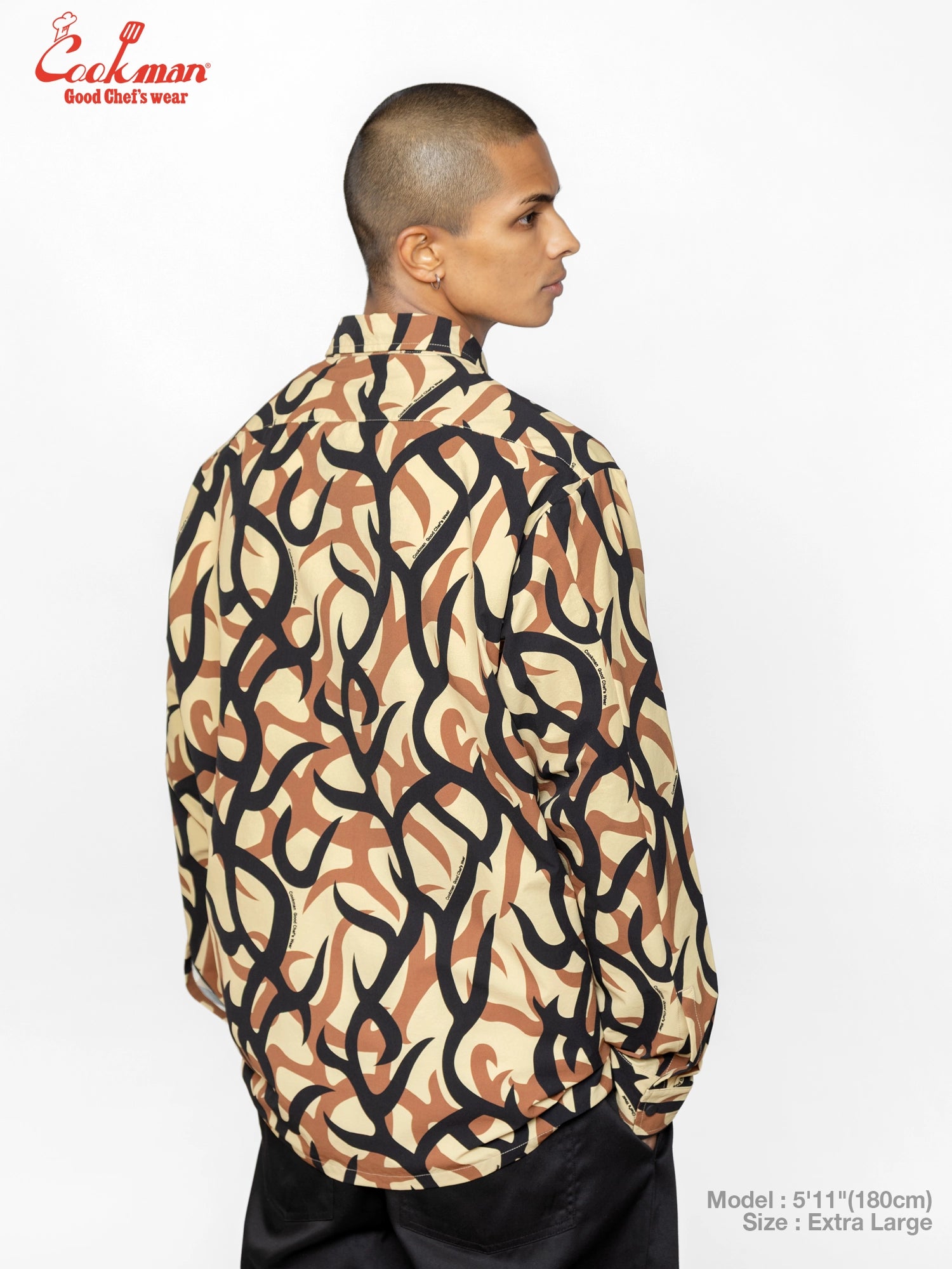 Work Shirts Long Sleeve - Tribal Camo : Beige