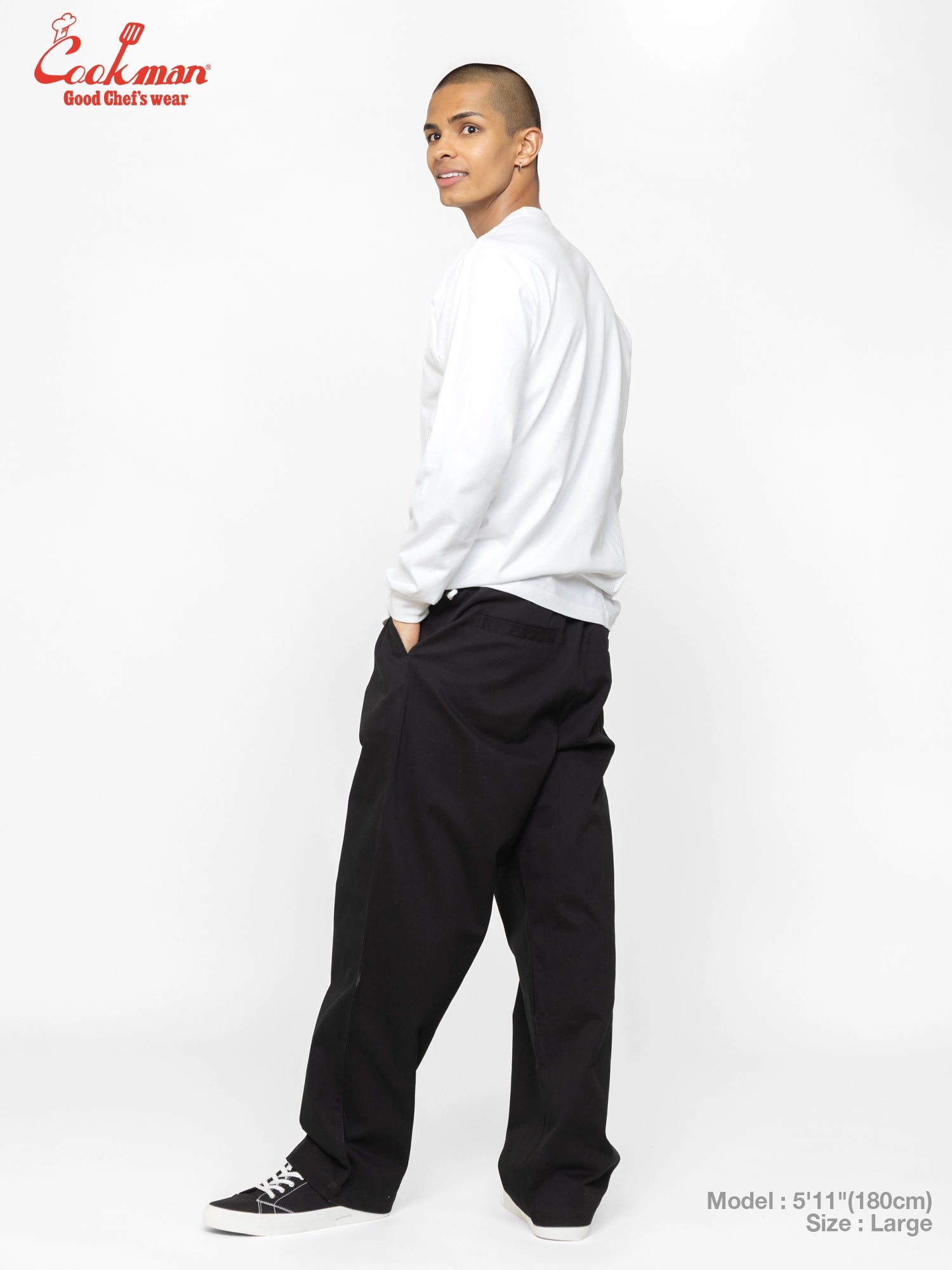 Heritage Wide Pants - Black