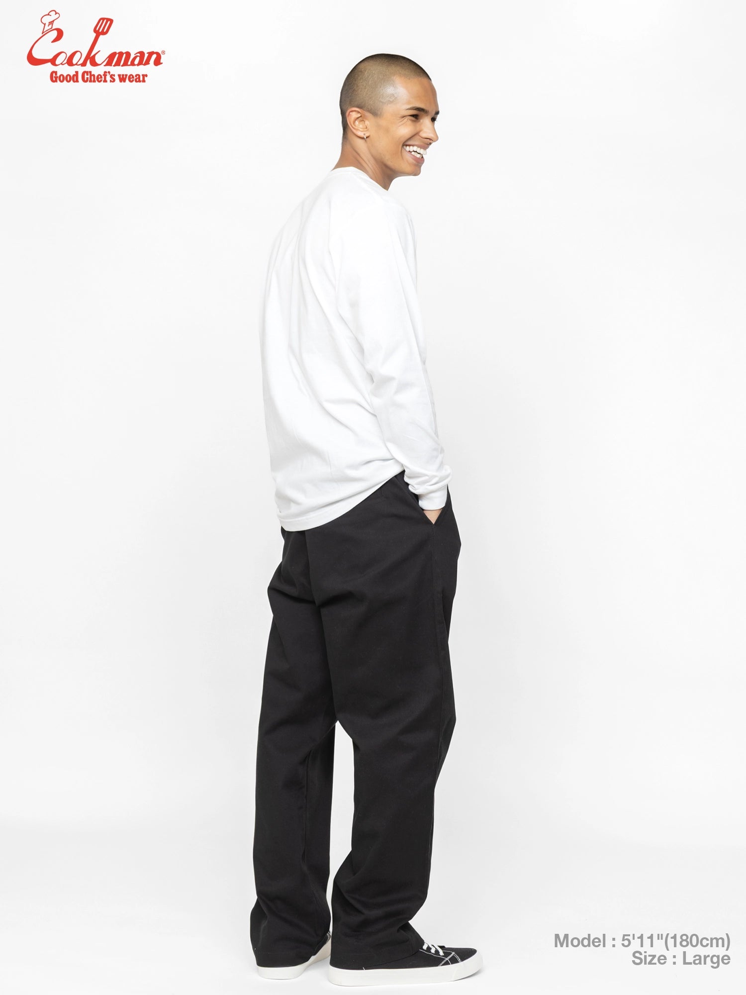 Heritage Wide Pants - Black