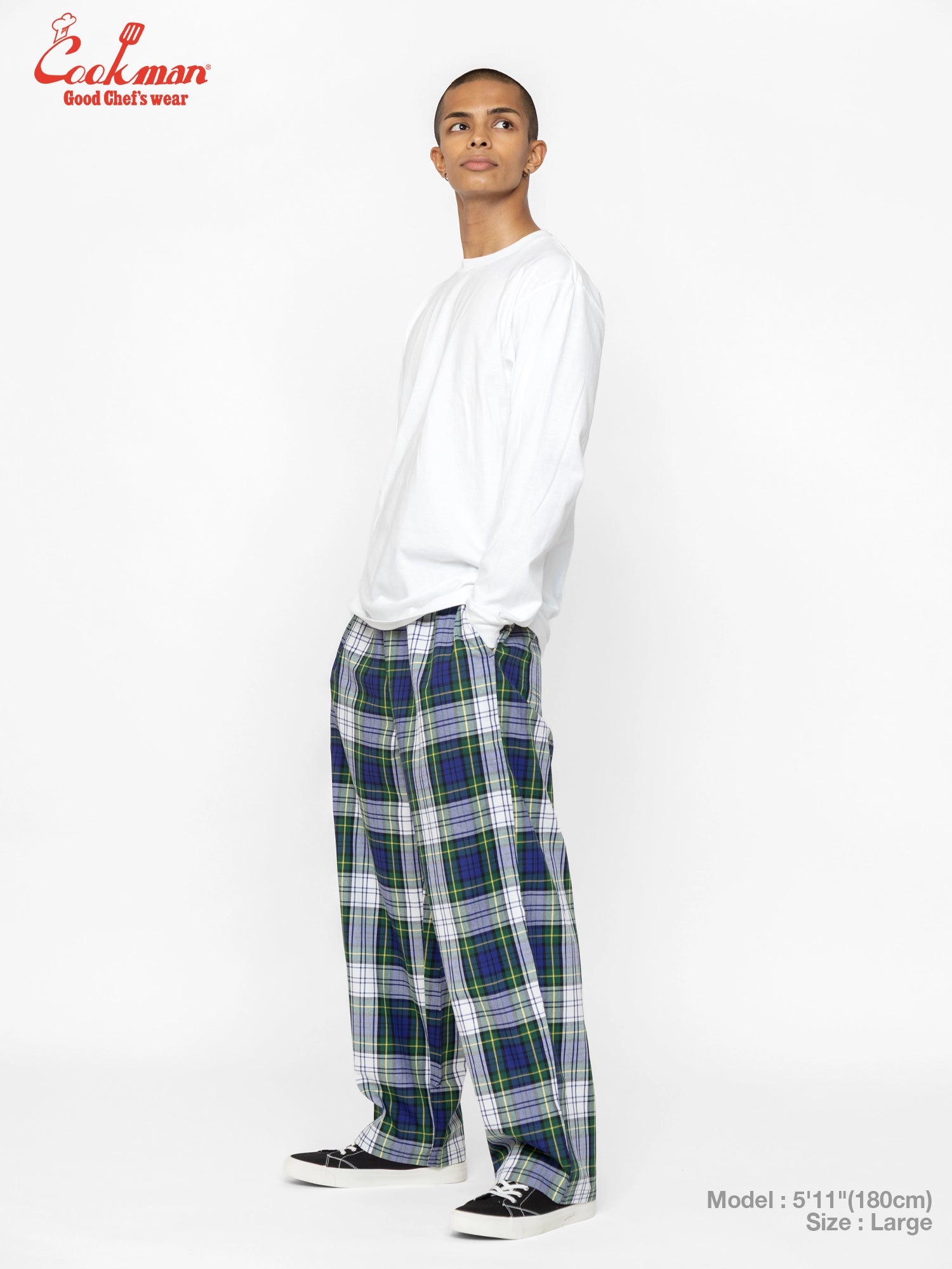 Chef Pants High-Wide - Dress Gordon Check