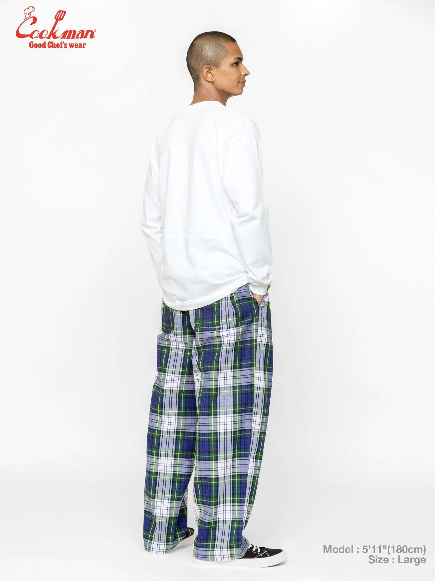 Chef Pants High-Wide - Dress Gordon Check