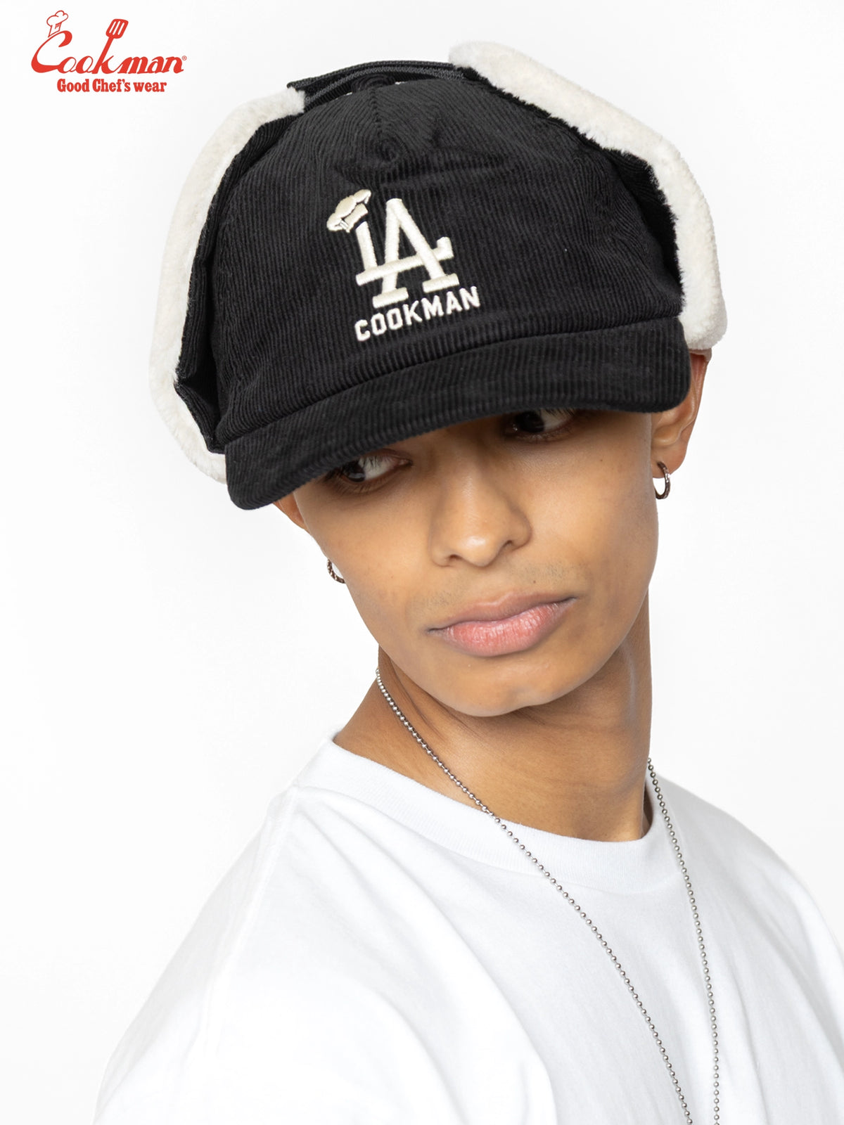 Flight Cap - Chef Hat LA : Black